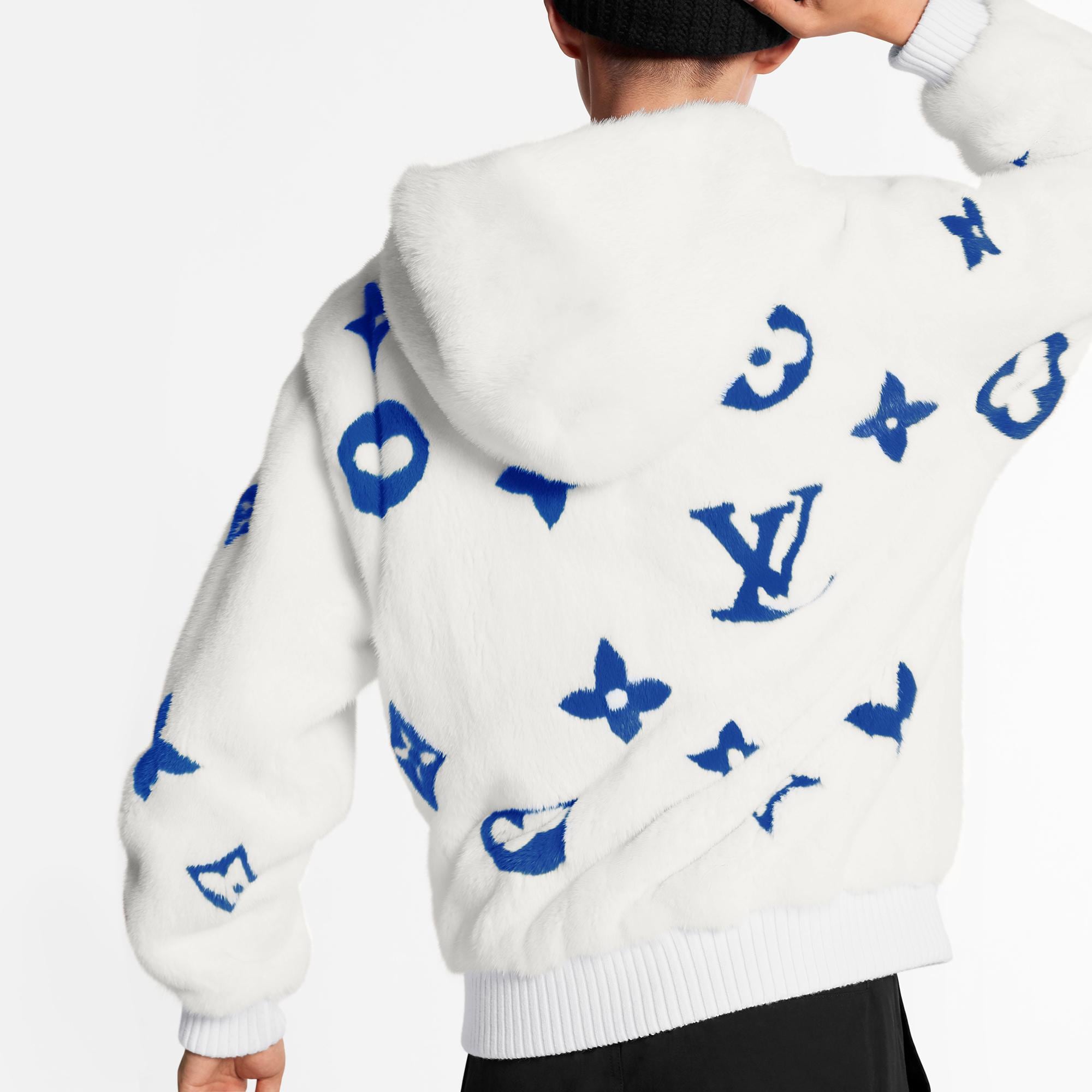 louis vuitton men's hooded sweatshirt