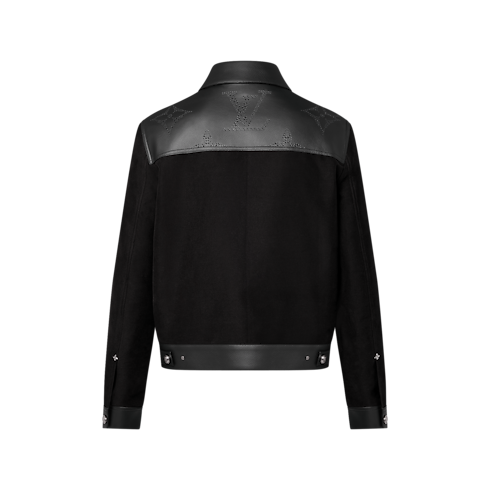 Monogram Mix Leather Workwear Blouson in Men's Ready to Wear Outerwear and Coats collections by Louis Vuitton (Product zoom)