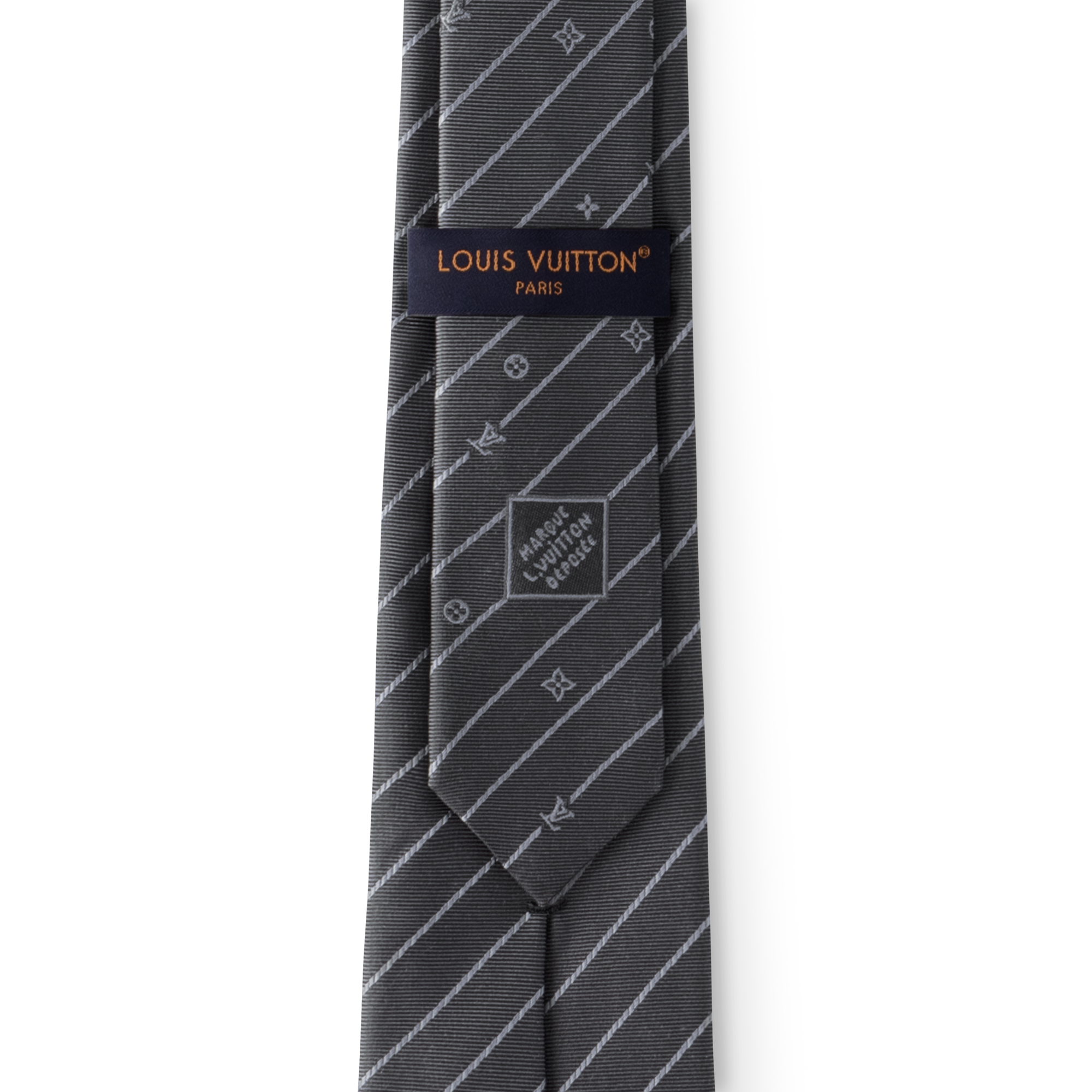 Monogram Pinstripes 領帶 . in 男士