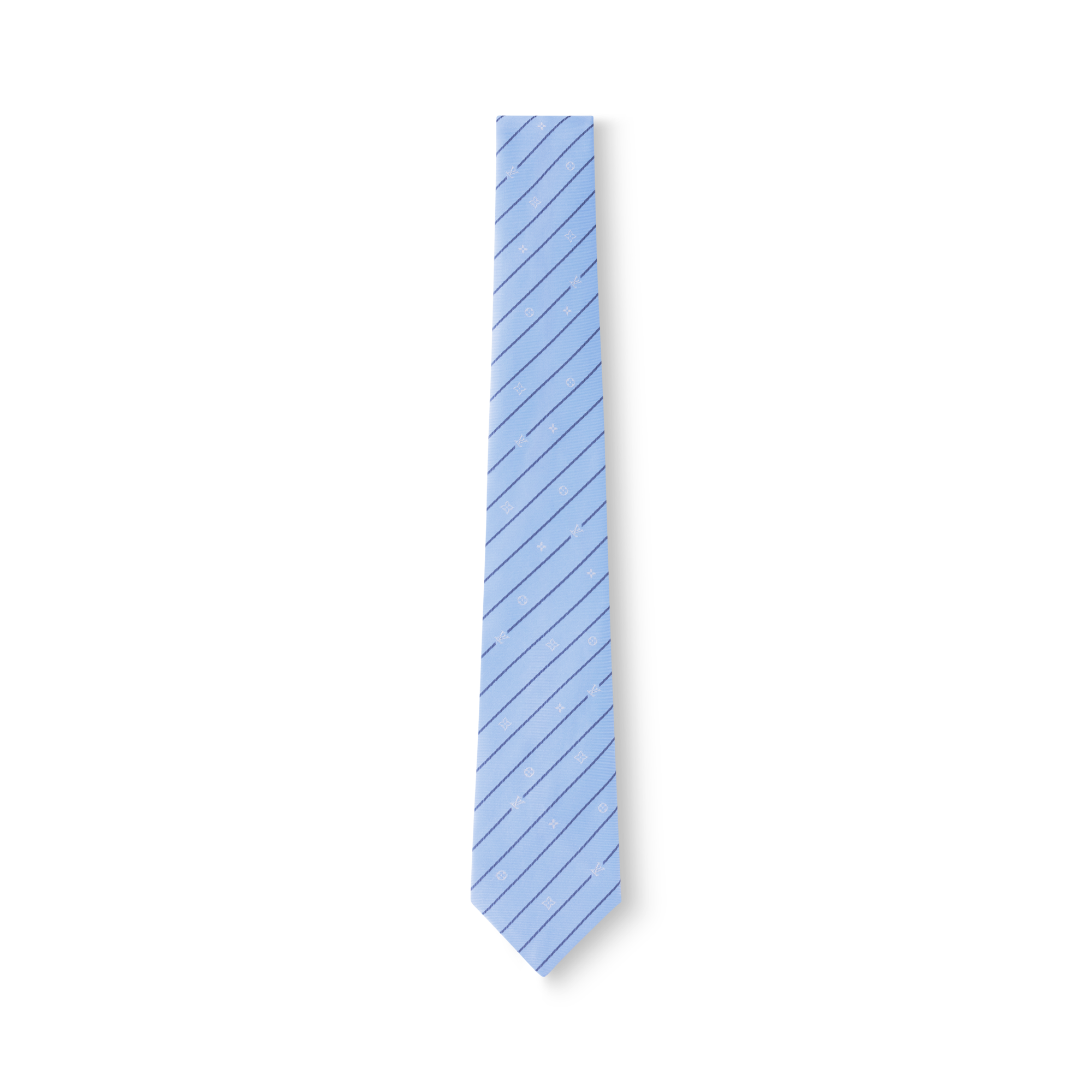 Monogram Pinstripes Tie . in Men