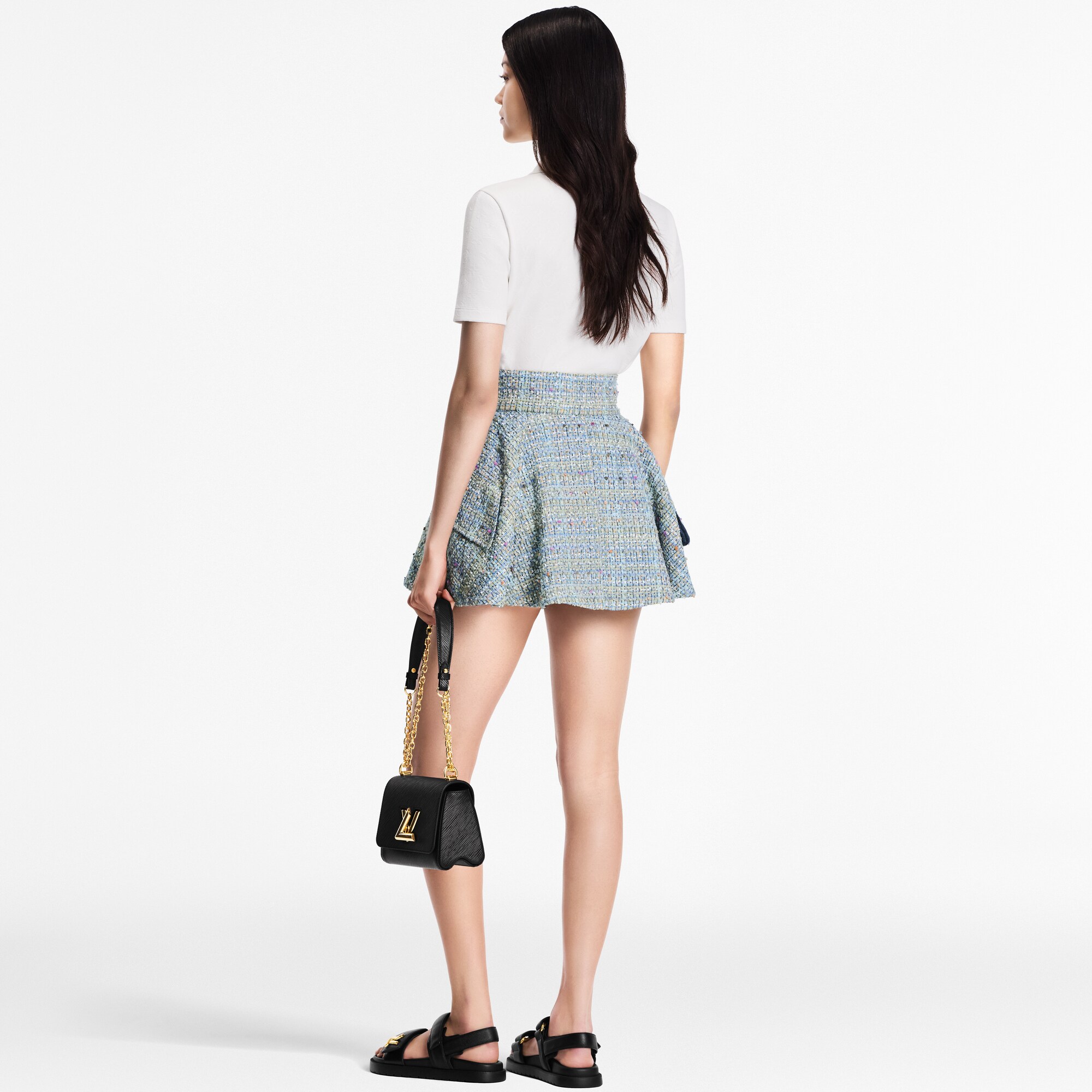 Monogram 珠地布 Polo 衫  in 女士