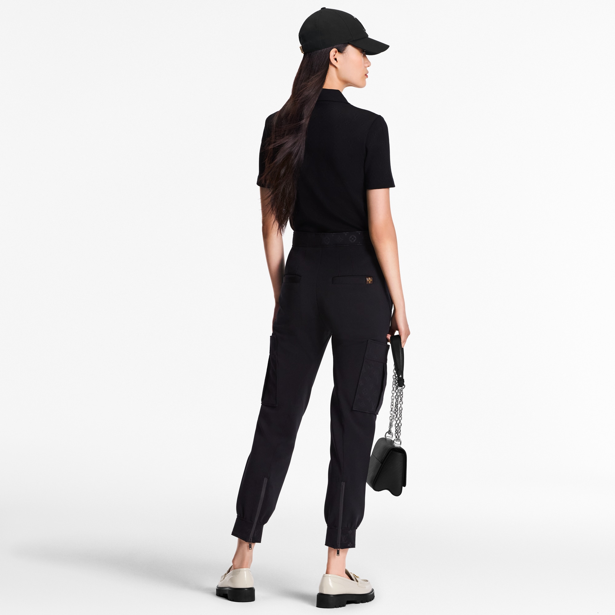 Monogram 珠地布 Polo 衫  in 女士