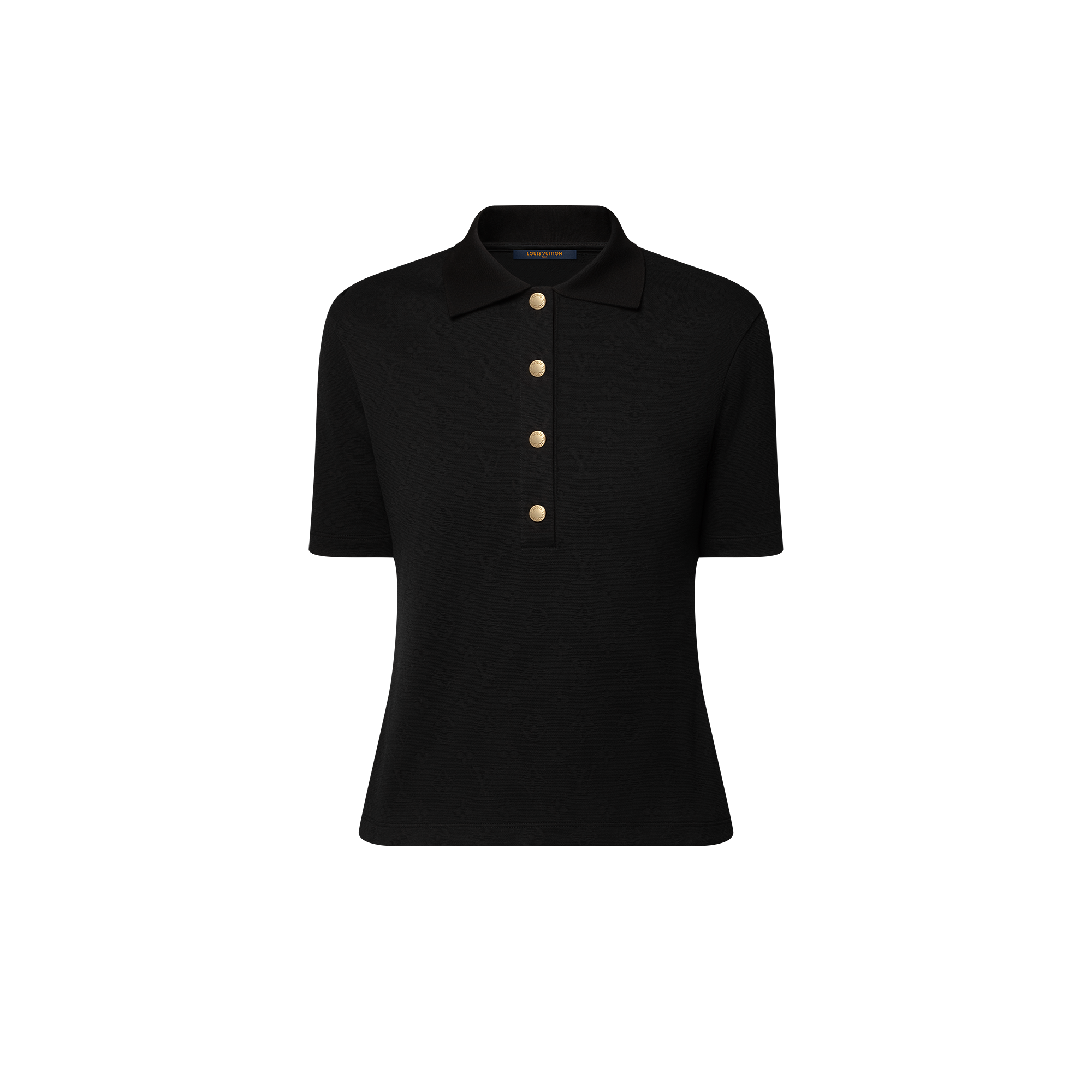 Monogram 珠地布 Polo 衫  in 女士