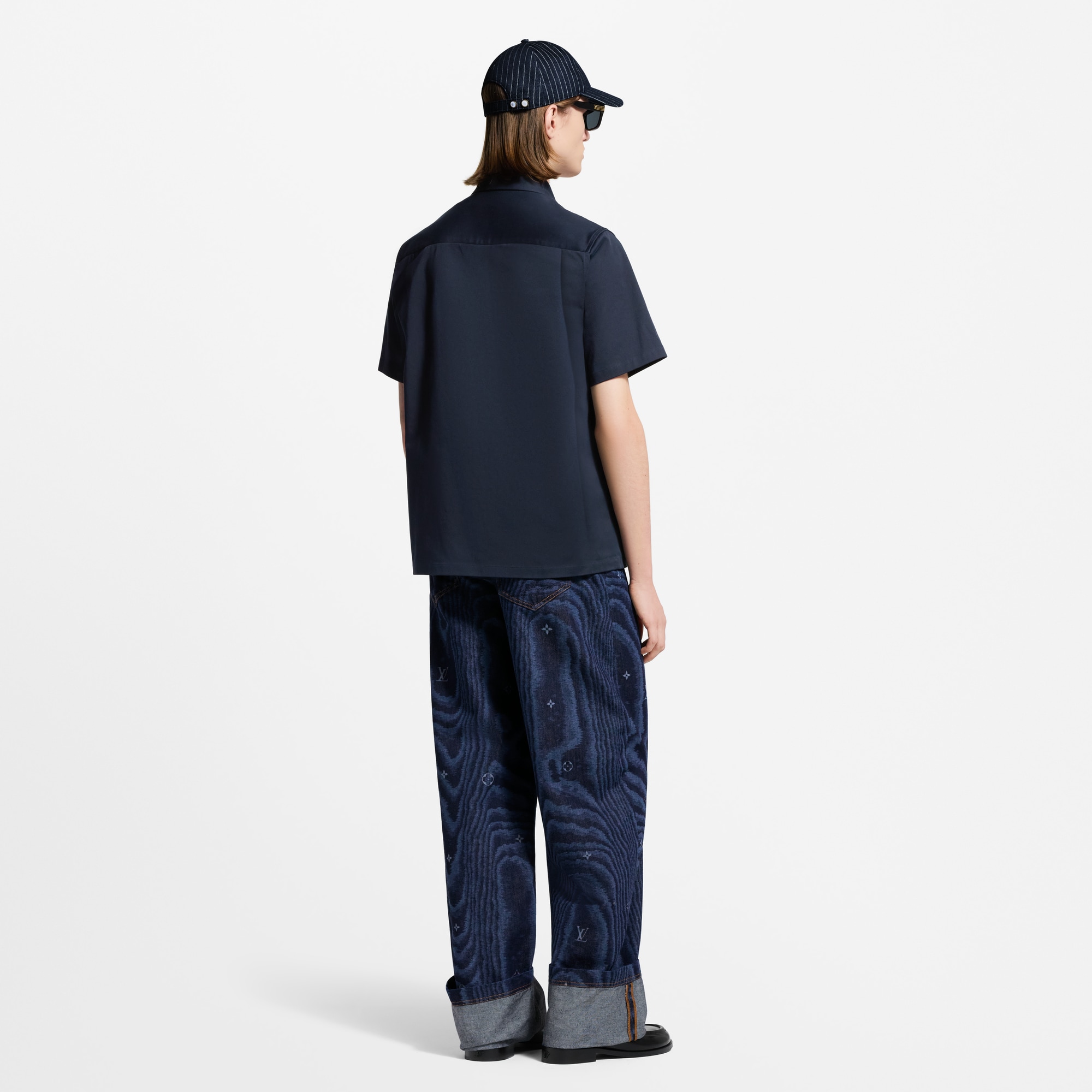 Monogram 口袋短袖襯衫  in 男士