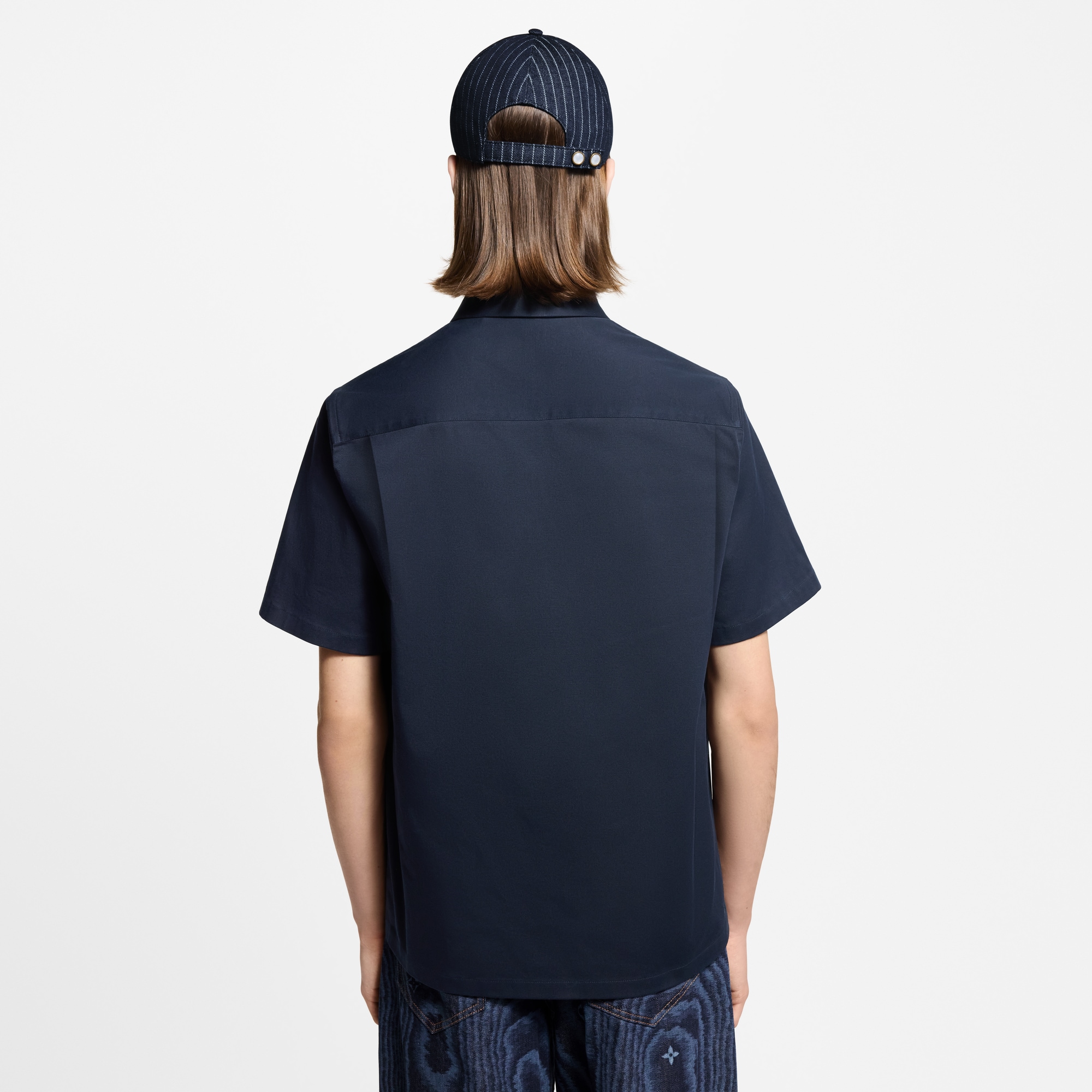 Monogram 口袋短袖襯衫  in 男士