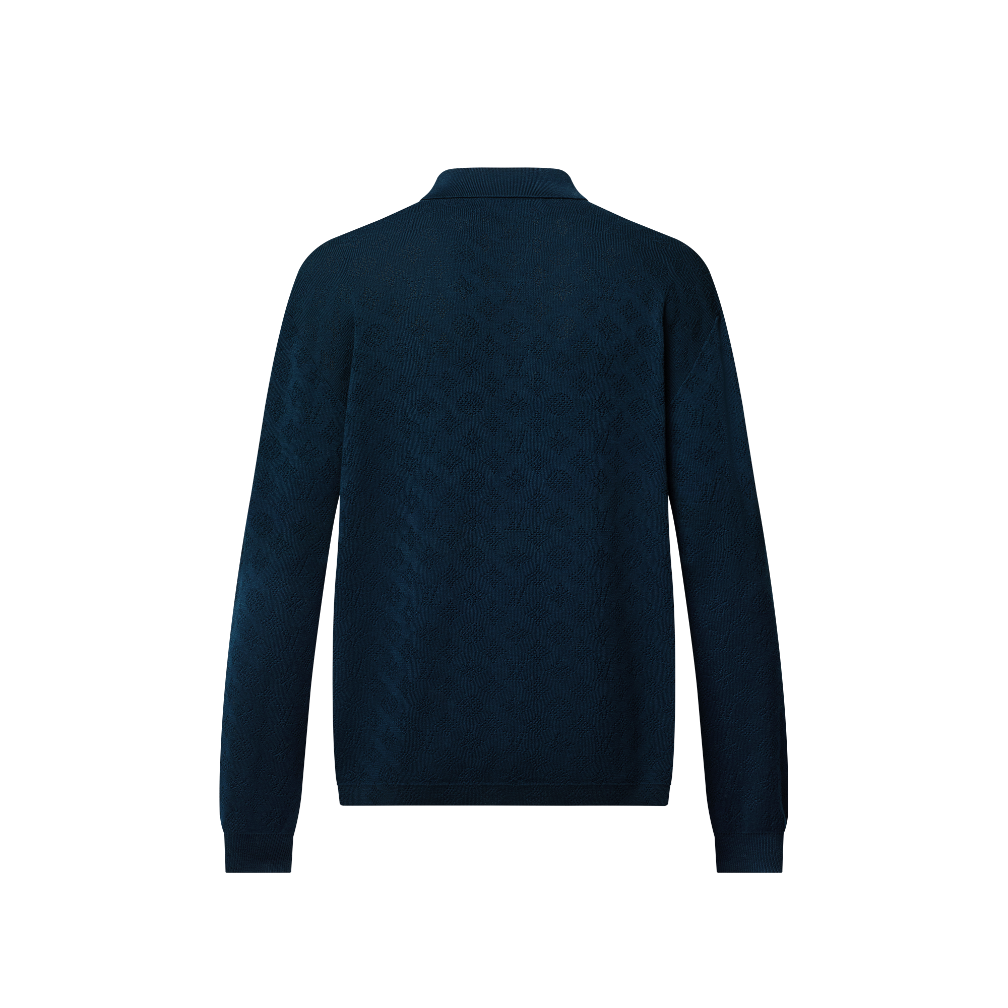 Monogram 棉質網眼針織襯衫外套  in 男士