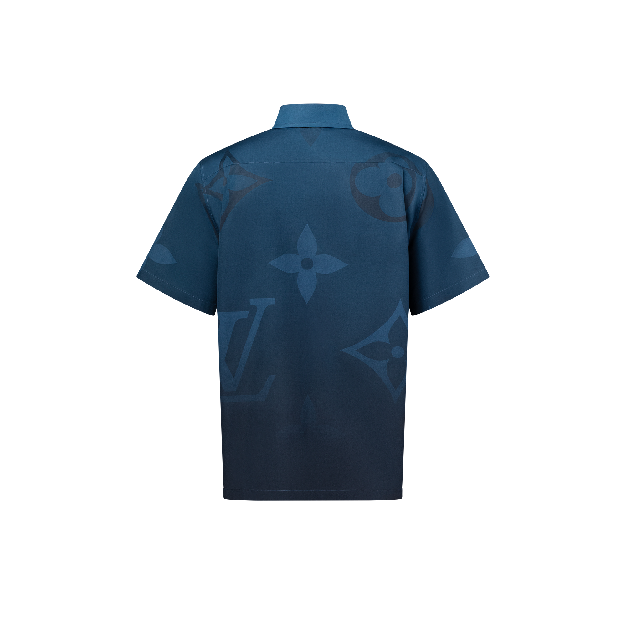 Monogram 印花圖案短袖襯衫  in 男士