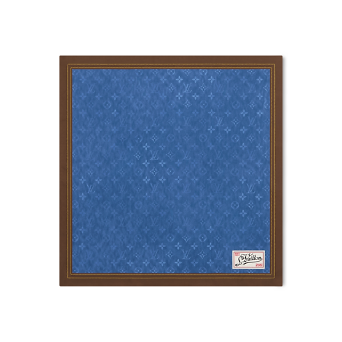 Monogram Reporter Silk Square front view