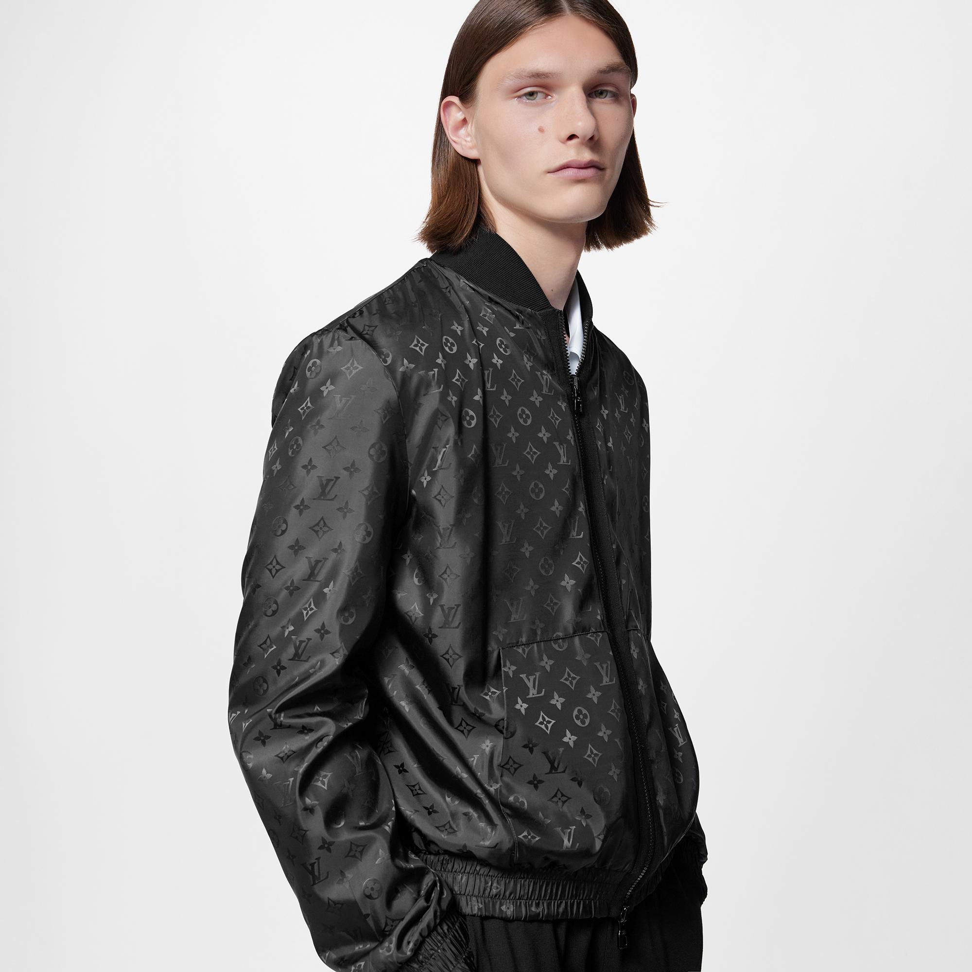 Monogram Reversible Light Bomber  in Men