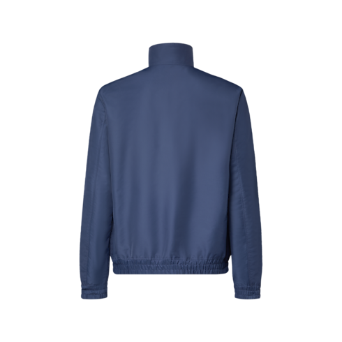Monogram 圖案雙面尼龍運動外套 back view