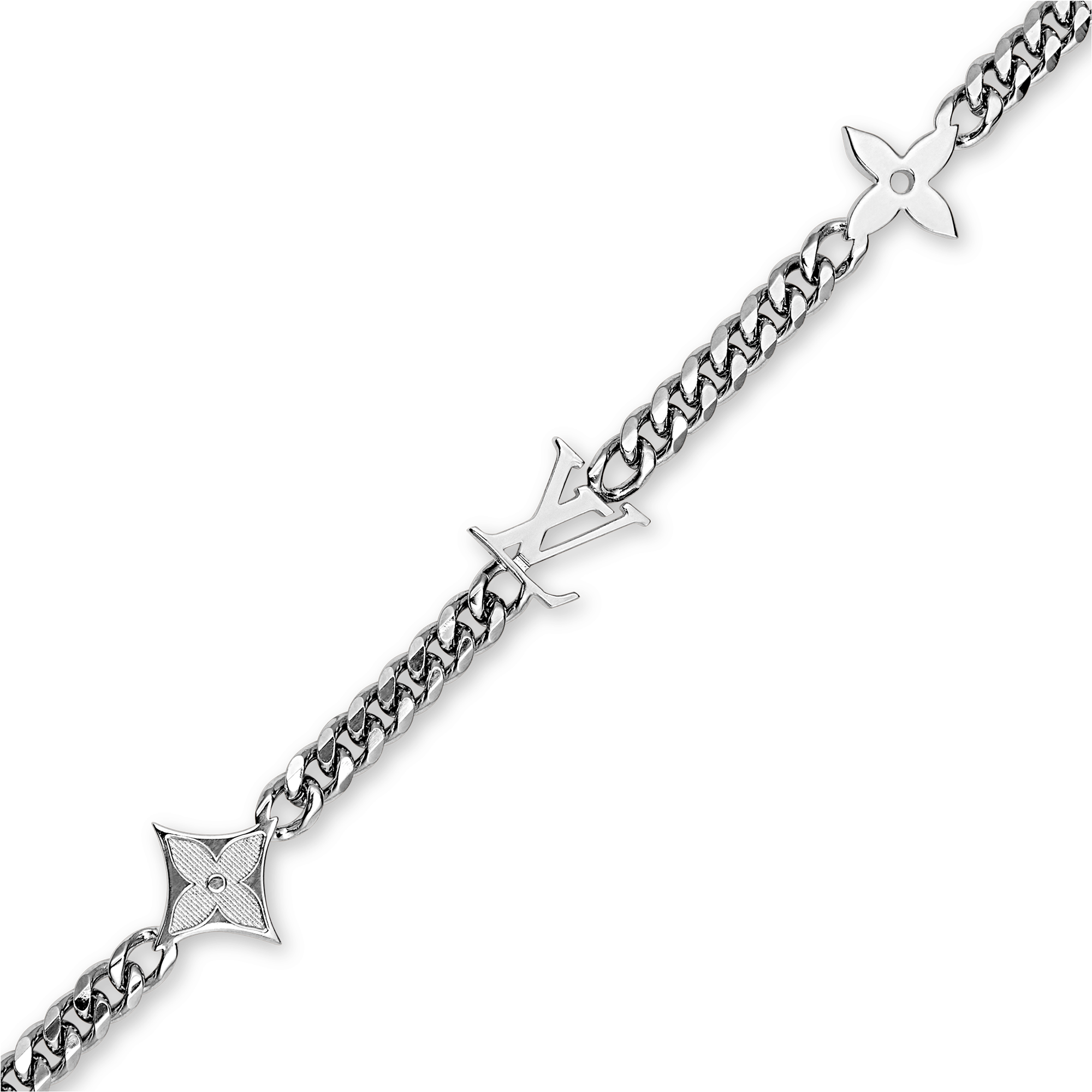 Monogram Row 頸鏈 . in 男士