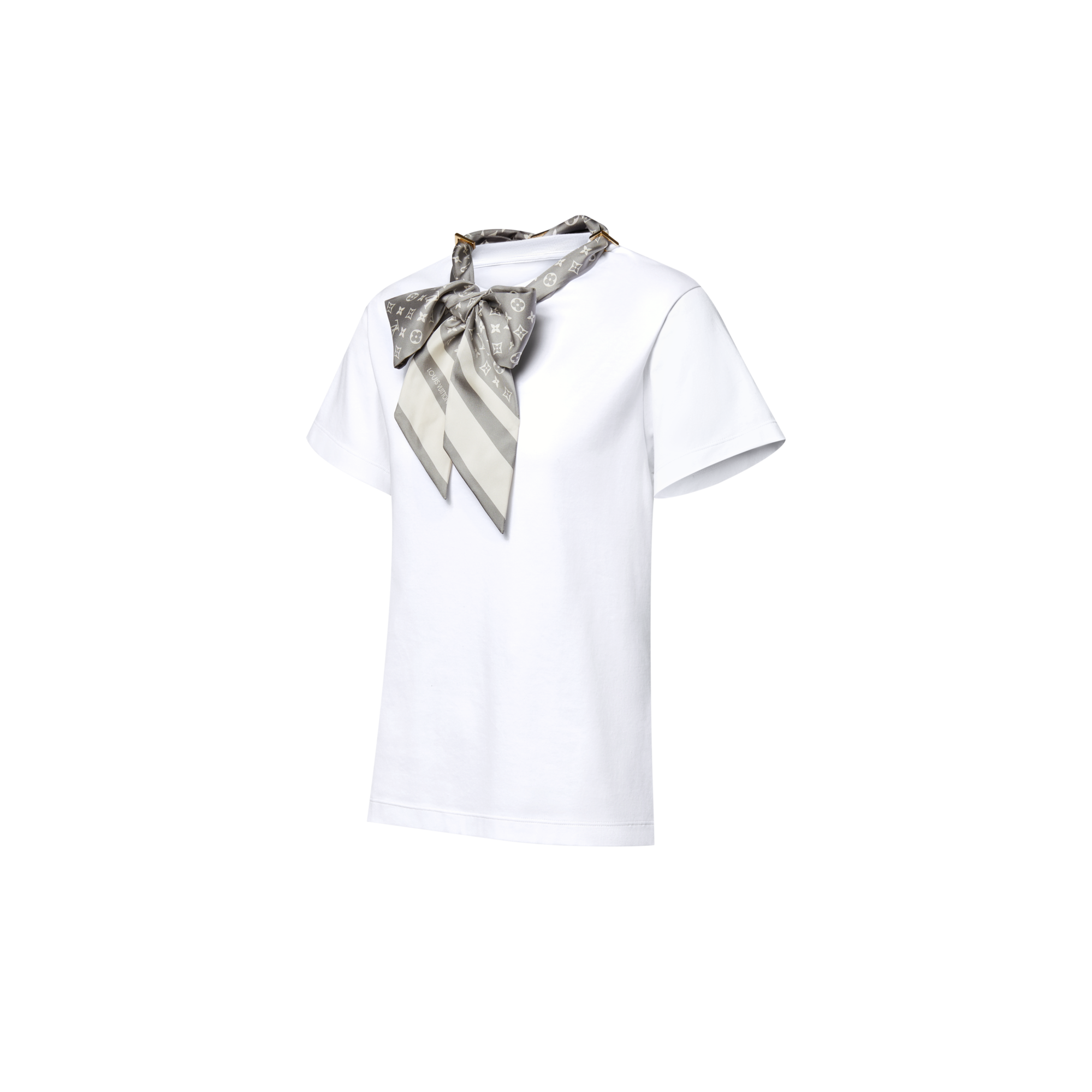 Monogram Scarf T-Shirt  in Women