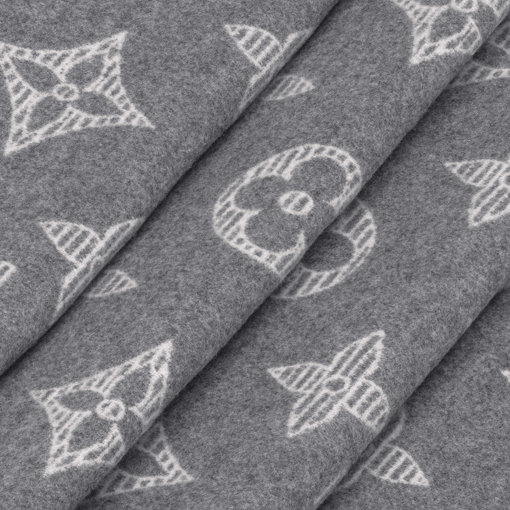 Monogram Shadow 頸巾 . in 男士