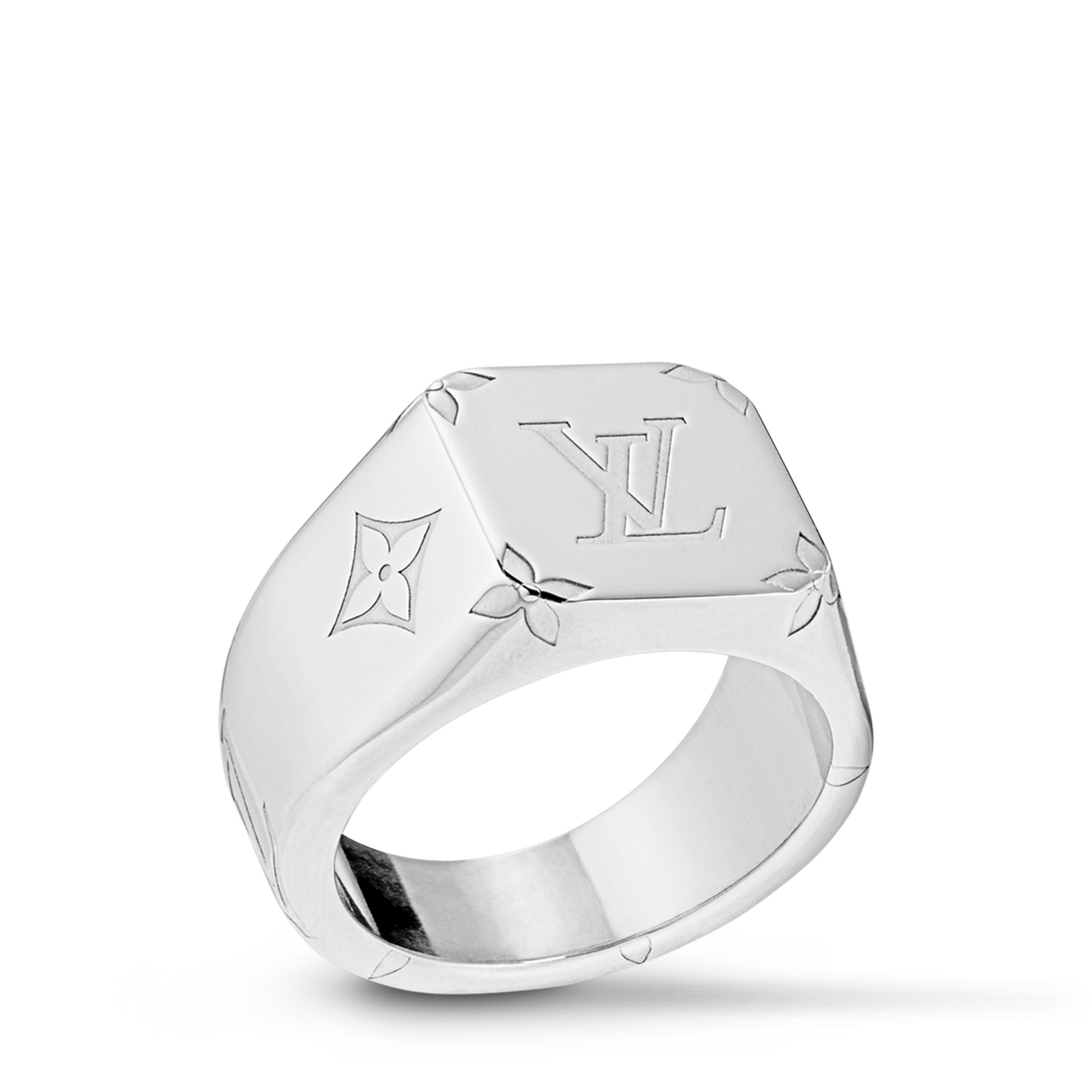 Monogram Signet Ring . in Men