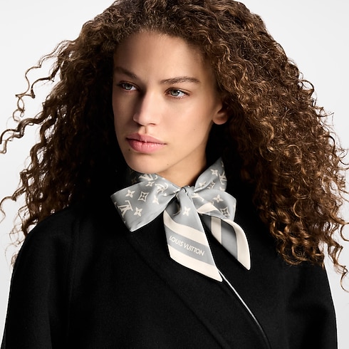 Monogram Silhouette BB Bandeau . in Women's Accessories Silk Squares and Bandeaus collections by Louis Vuitton (Product zoom)