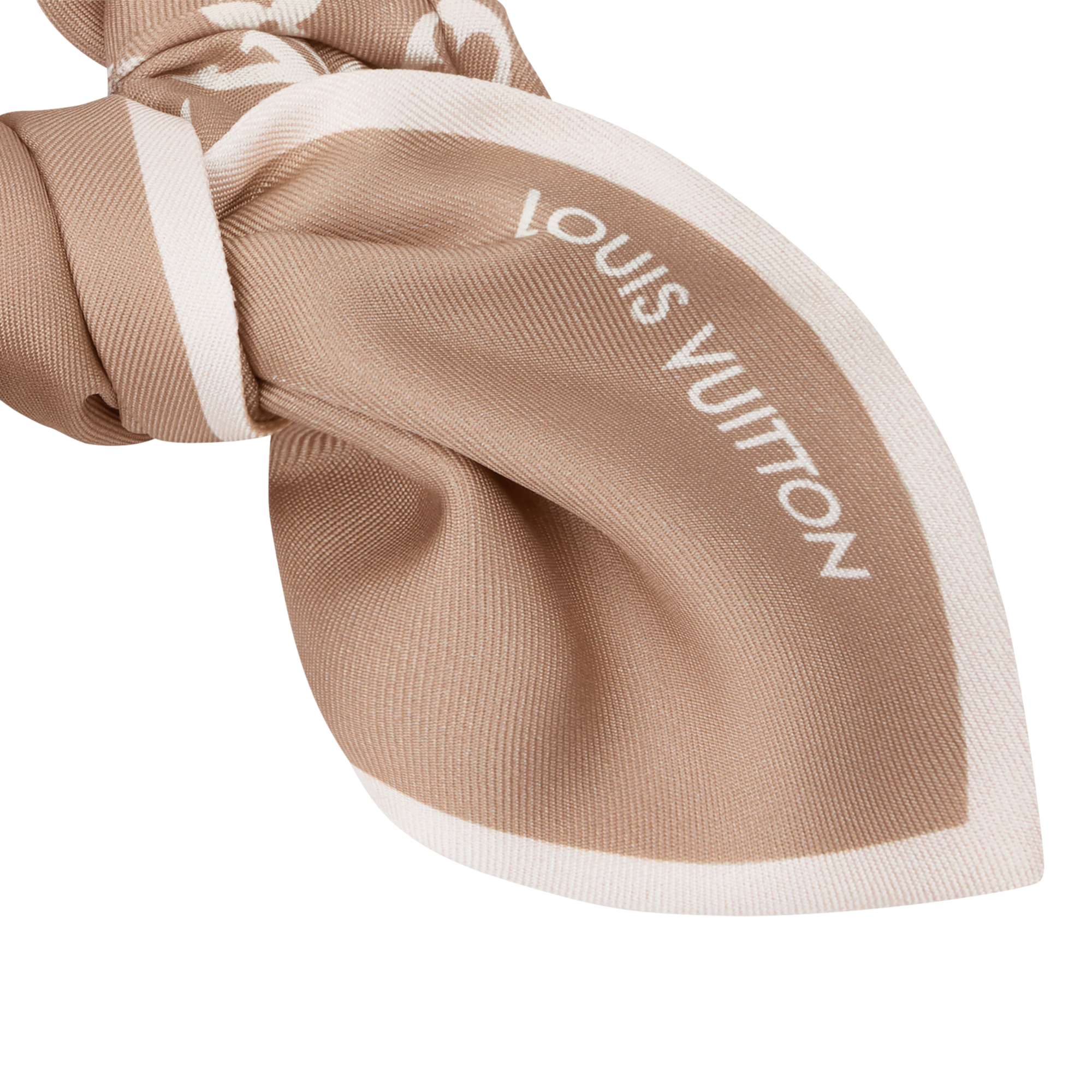 Authentic Louis Vuitton Monogram Silhouette Hair Scrunchie Louis Vuitton Silk Scrunchies Set 1894586 – FASHIONPHILE main image 3