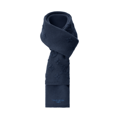 Monogram Snow Scarf . in Men's Accessories Scarves for Men collections by Louis Vuitton (Product zoom)