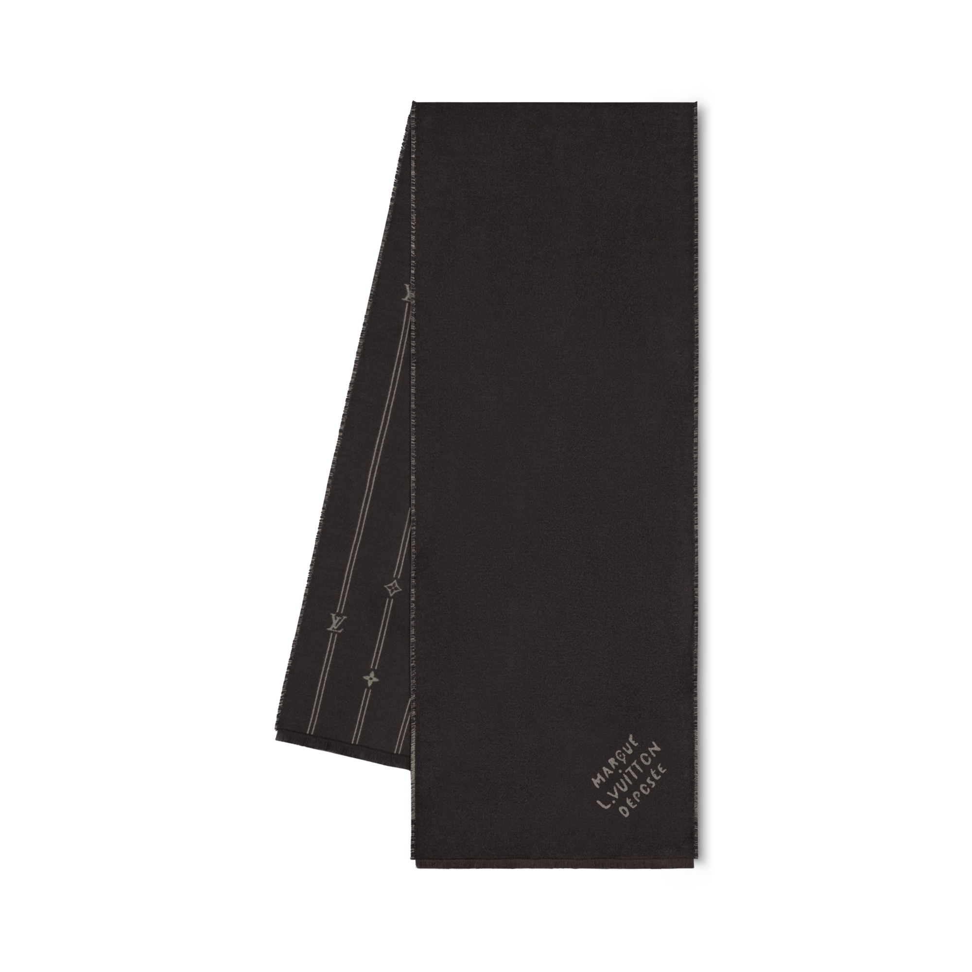 Monogram Stripes 頸巾 . in 男士