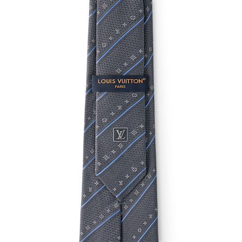 Monogram Stripes Tie . in Men's Accessories Ties and Pocket Squares collections by Louis Vuitton (Product zoom)