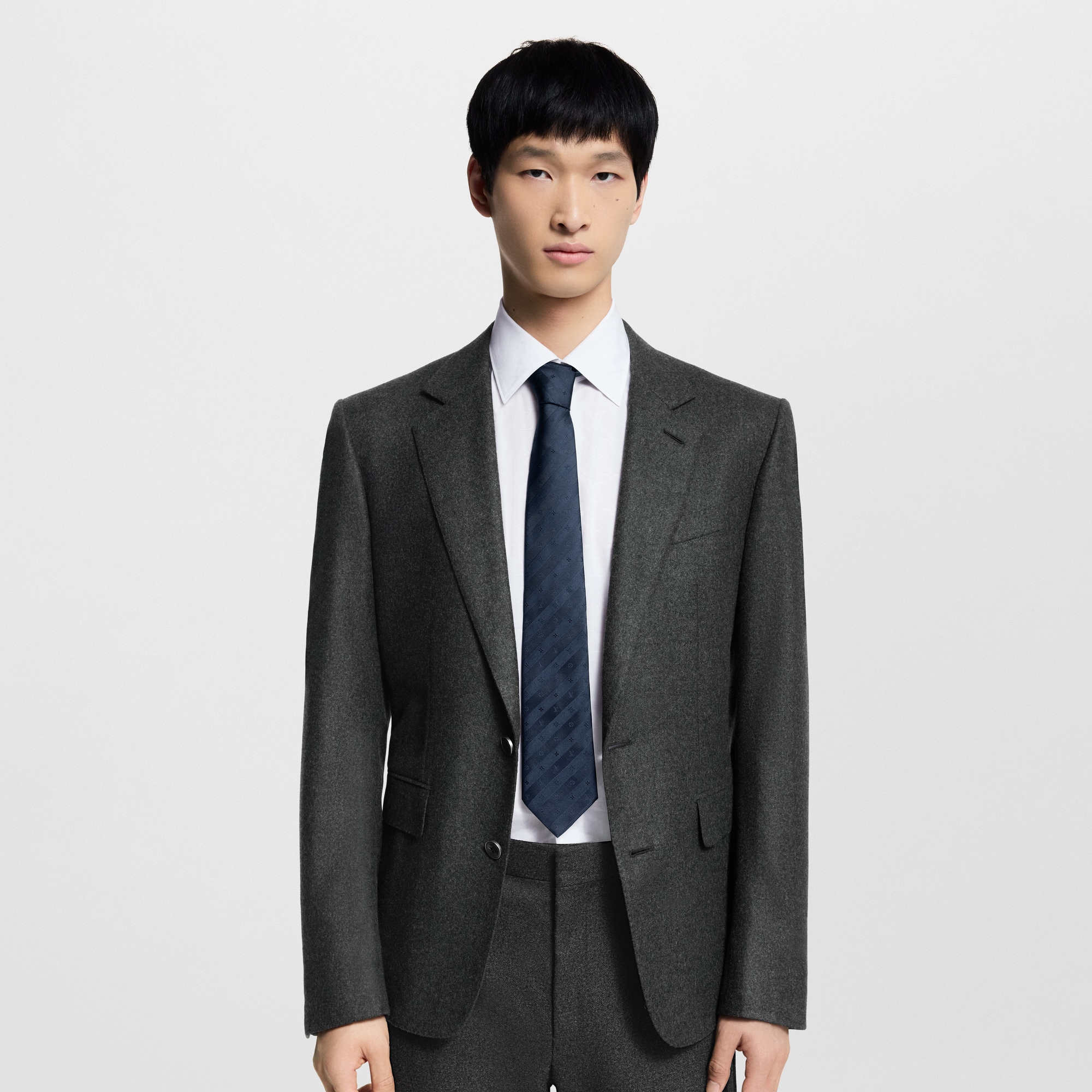 Monogram Stripy Tie . in Men