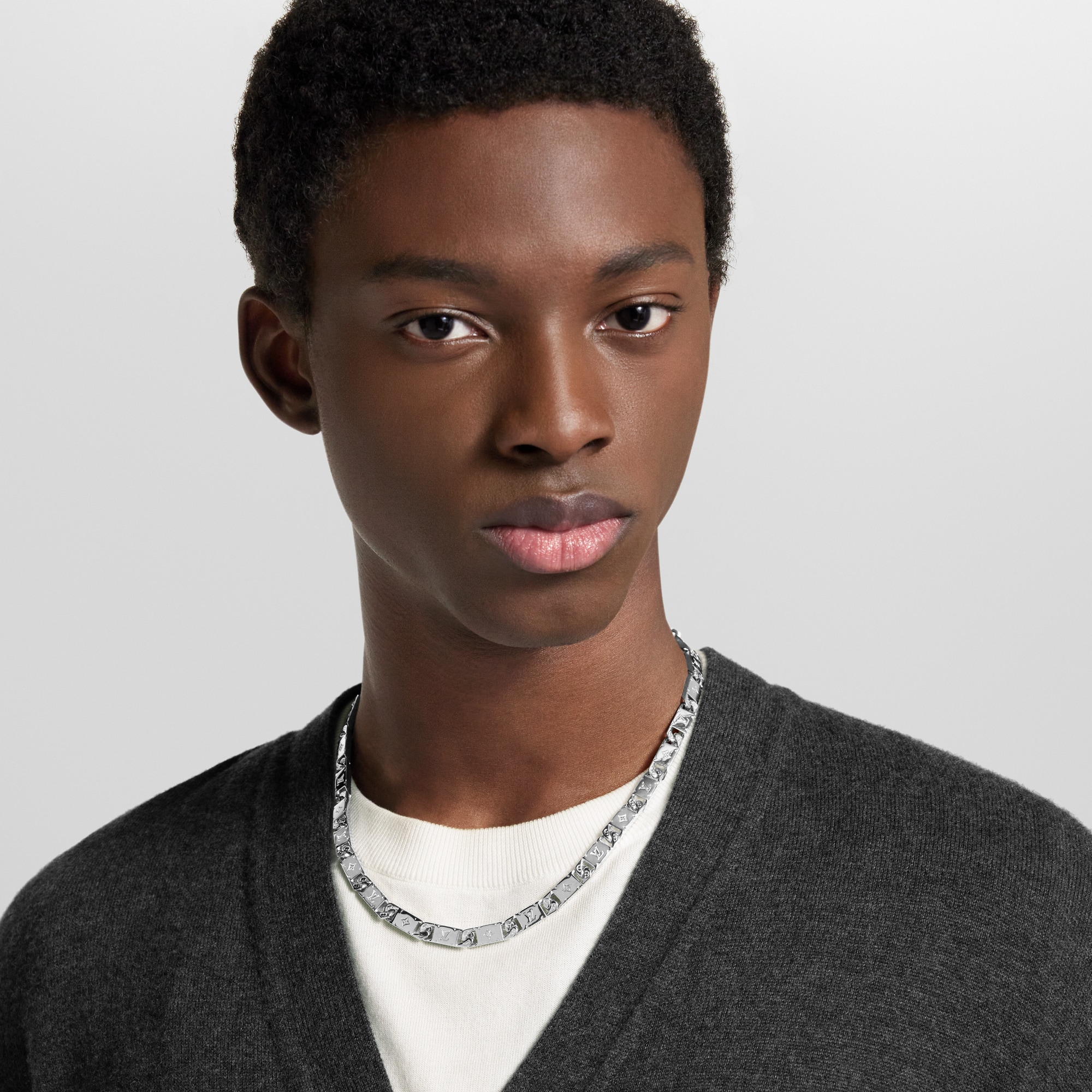 Monogram Tied Up 頸鏈 . in 男士