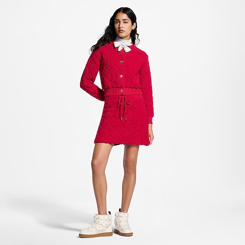 Monogram Toweling Cardigan in Women's Ready to Wear Tops and Shirts collections by Louis Vuitton (Product zoom)