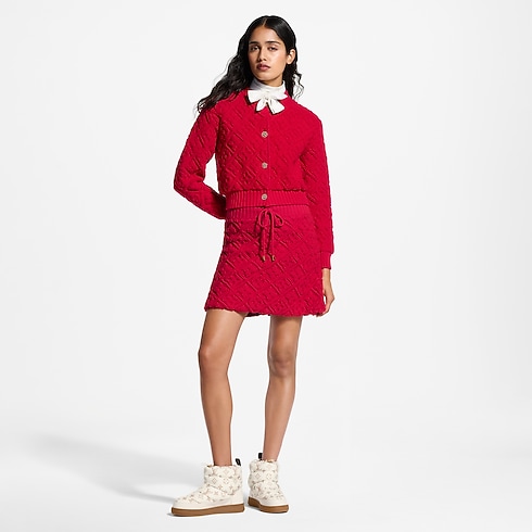 Monogram Toweling Mini Skirt in Women's Ready to Wear Skirts collections by Louis Vuitton (Product zoom)