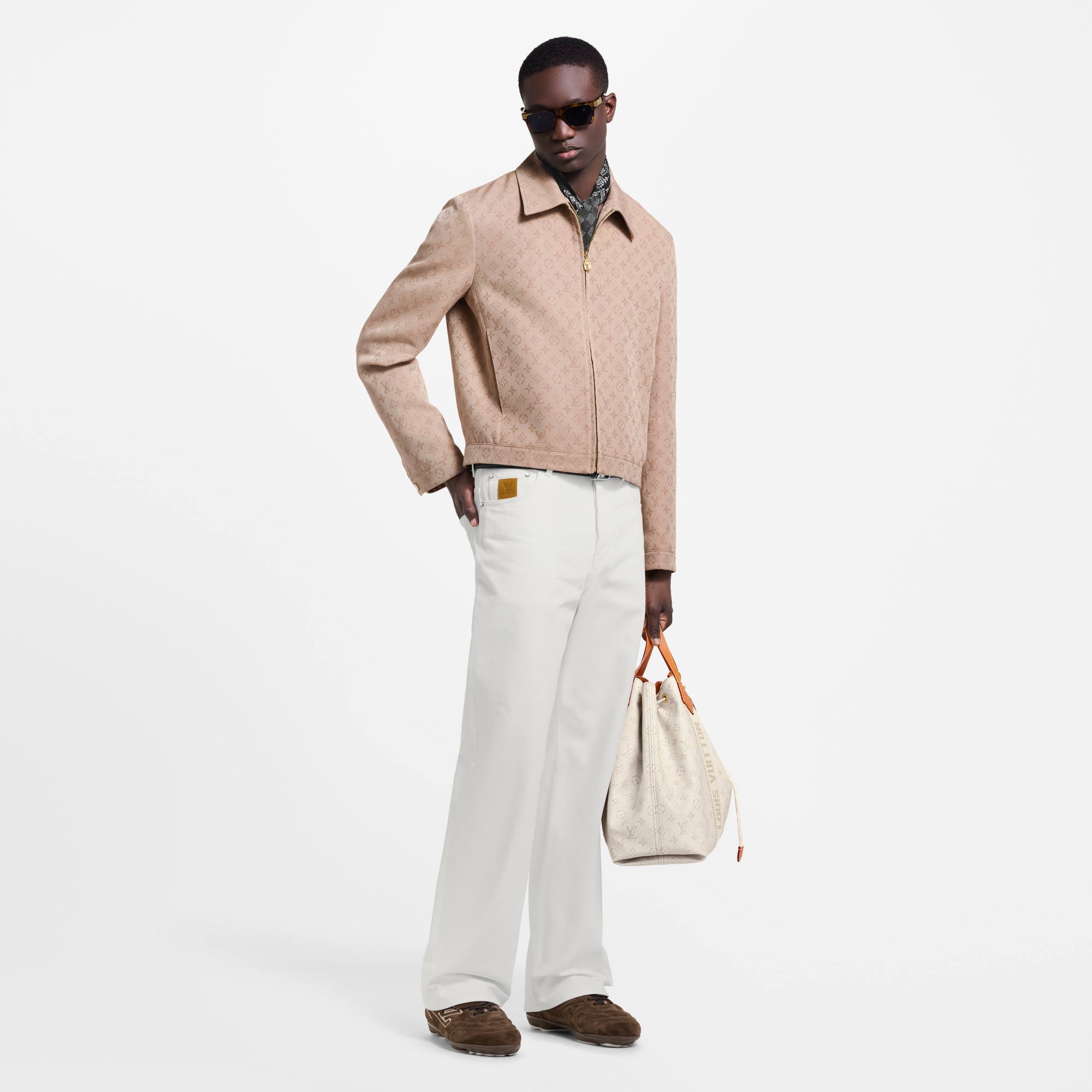 Monogram Zippered Blouson  in Men