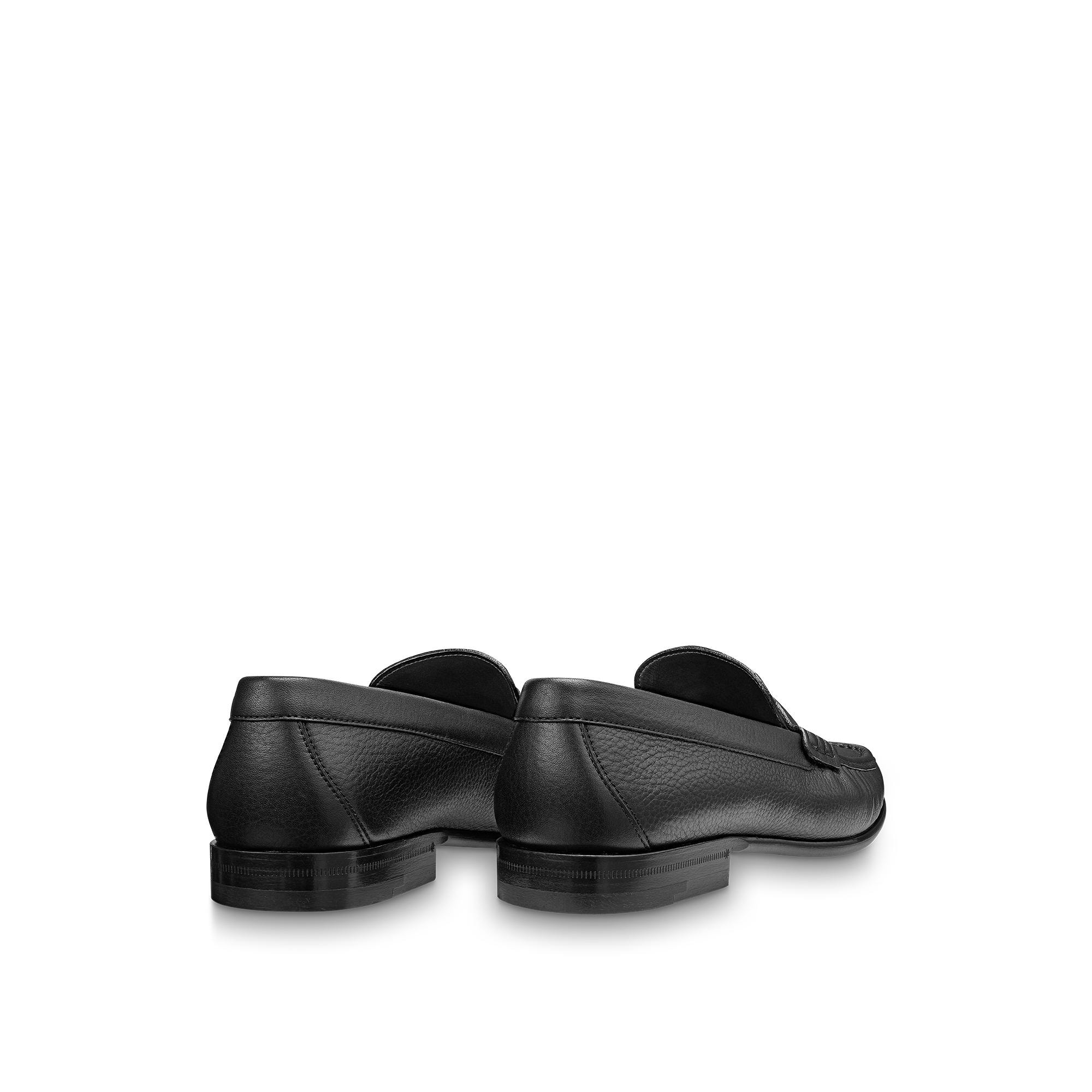 louis vuitton leather loafers