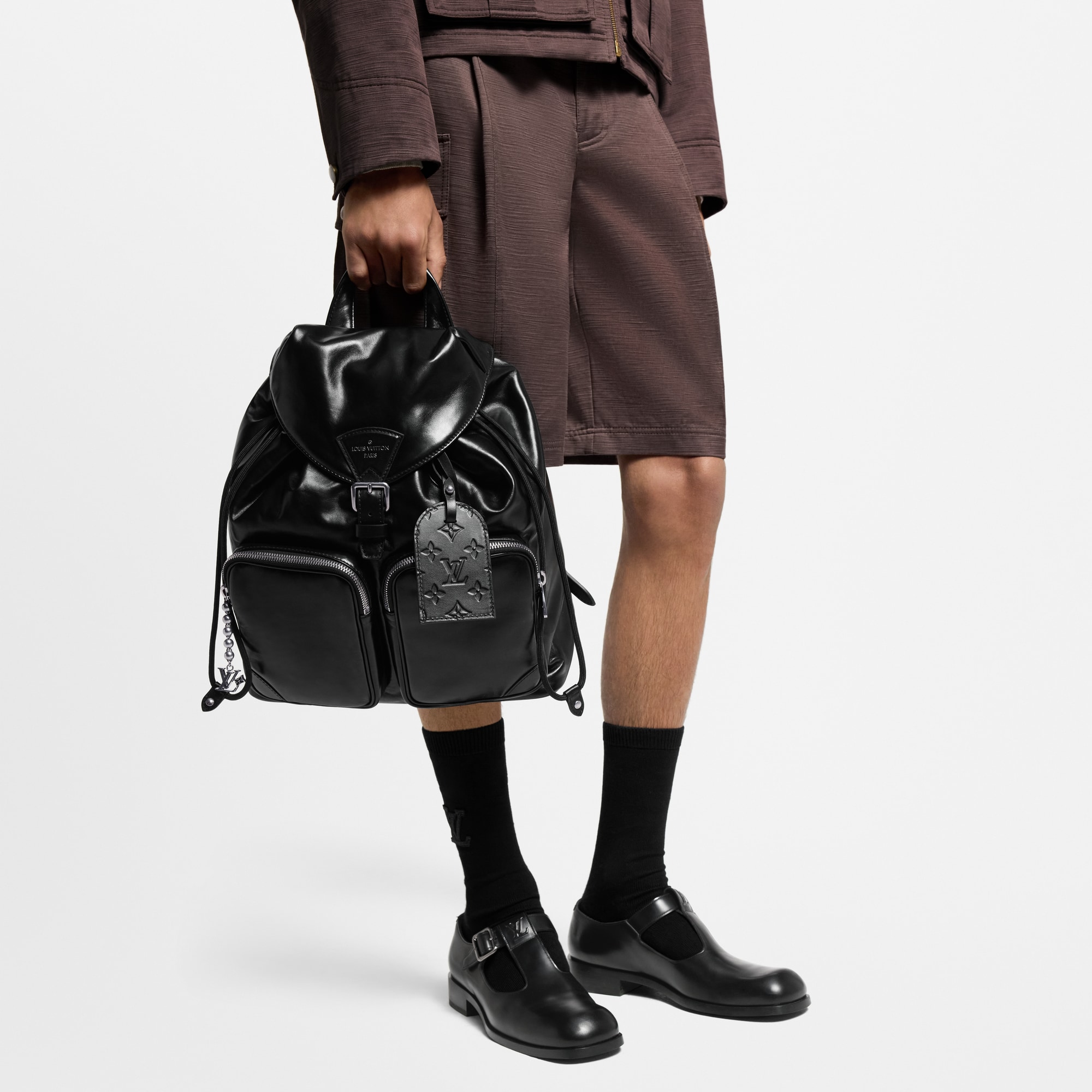 Montsouris Cargo 背囊 其他皮革 in 時尚手袋及小型皮具