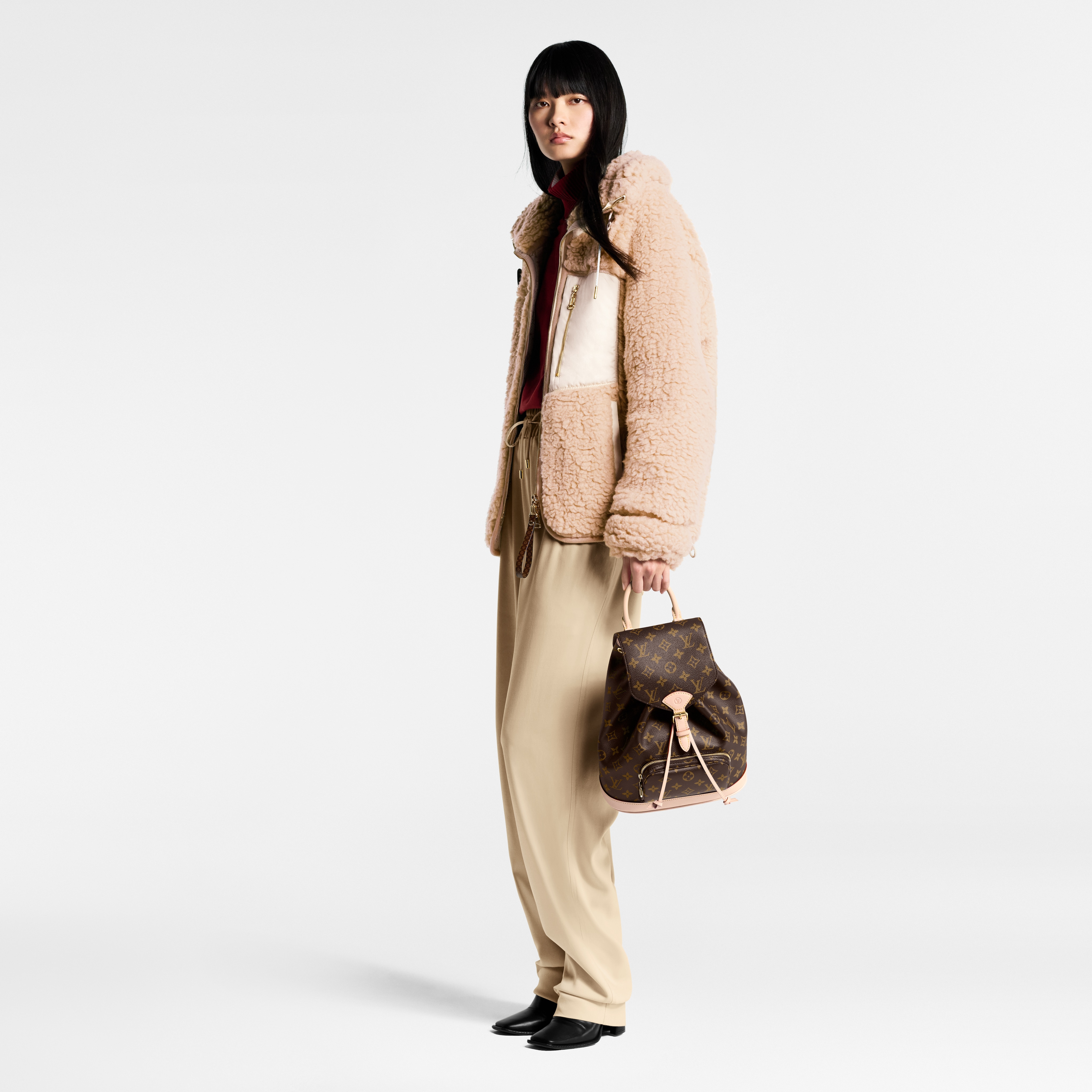 Montsouris PM Monogram Canvas in Women