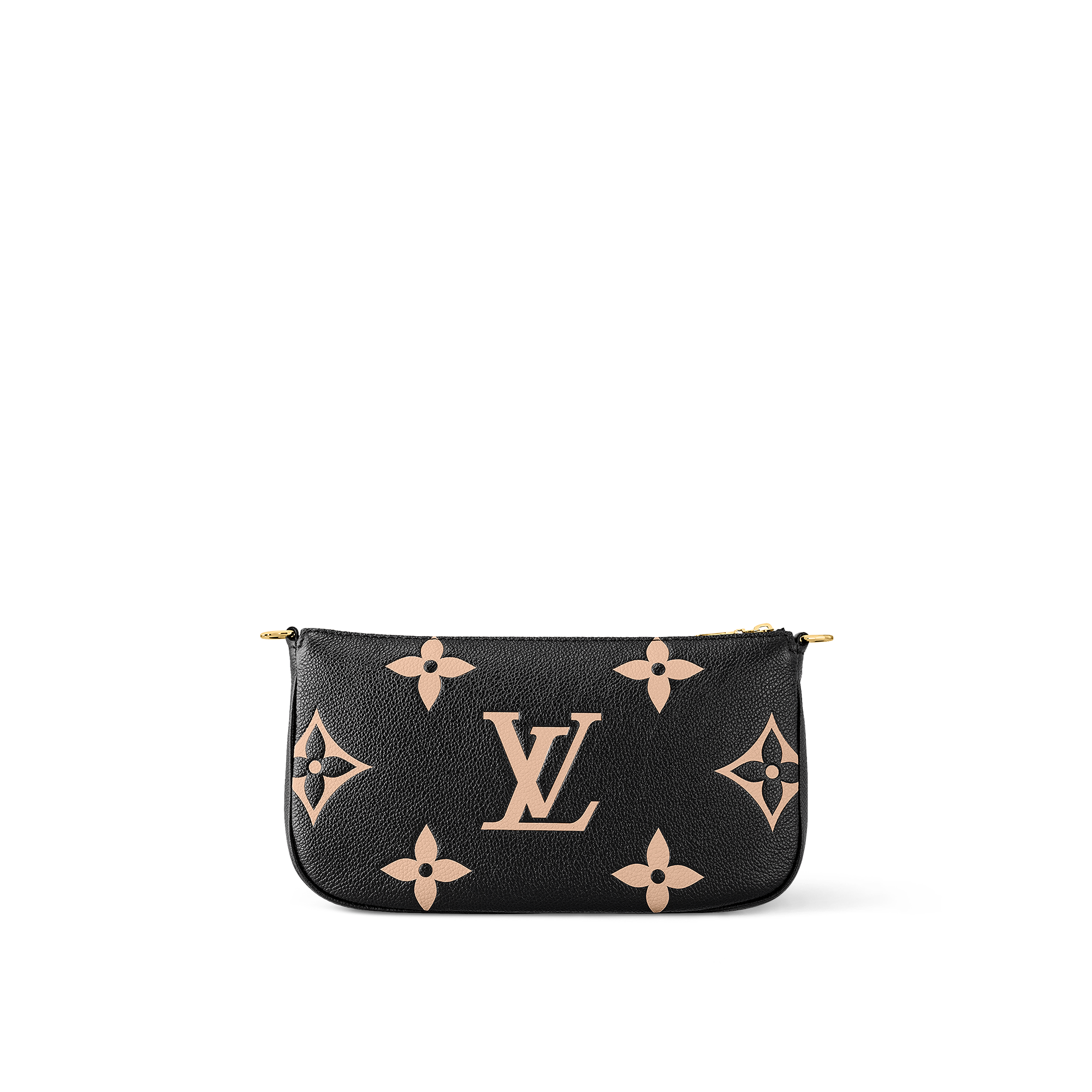 Multi Pochette Accessoires Bicolor Monogram Empreinte Leather in Women