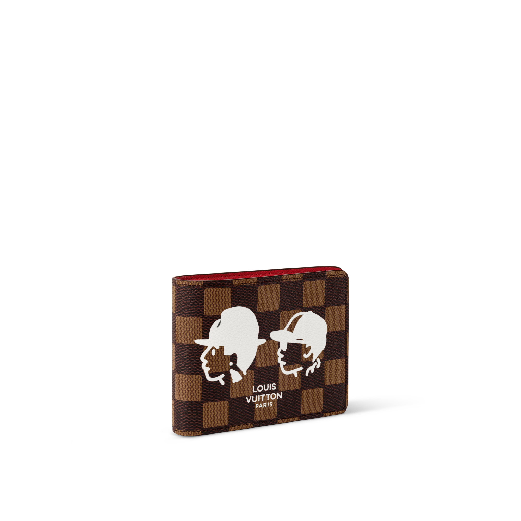 Multiple 銀包 Damier Ebène 帆布 in 時尚手袋及小型皮具