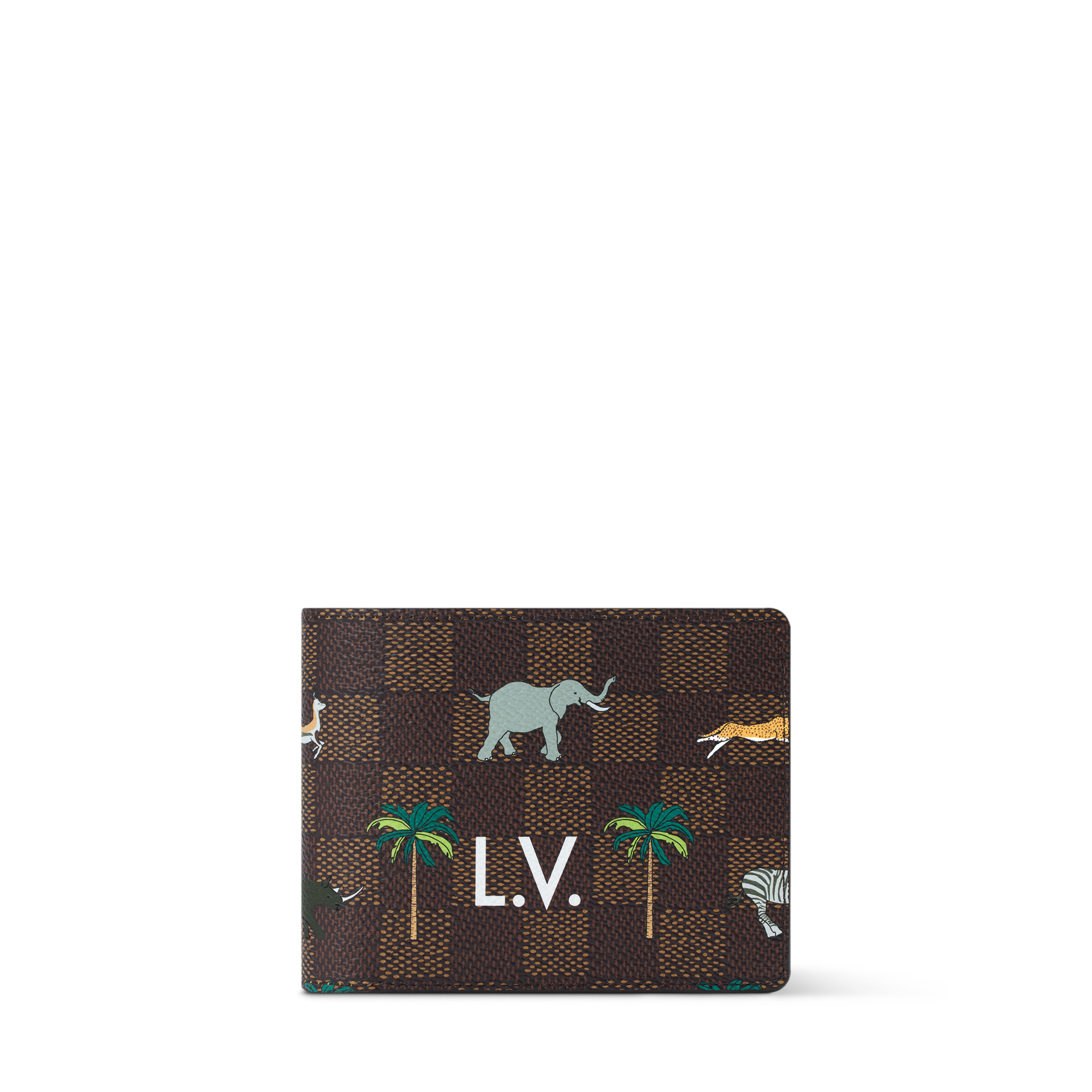 Multiple Wallet Monogram Shadow Leather - Luxury Men Small Leather Goods -  M14802 Blue | LOUIS VUITTON HONG KONG