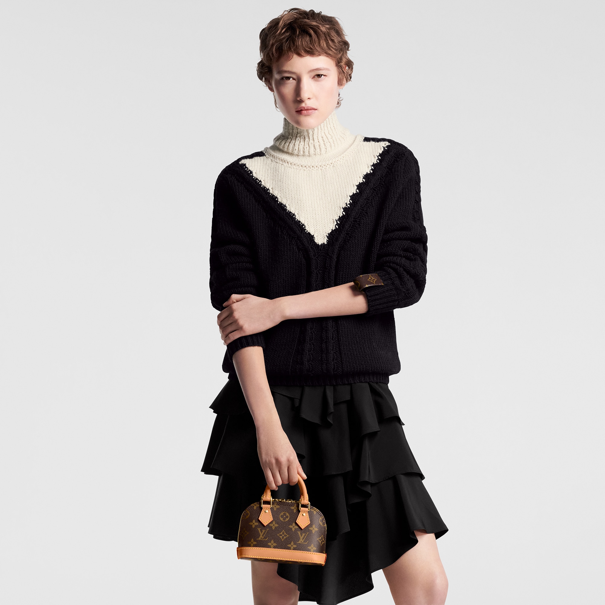 Nano Alma Monogram 帆布 in 女士