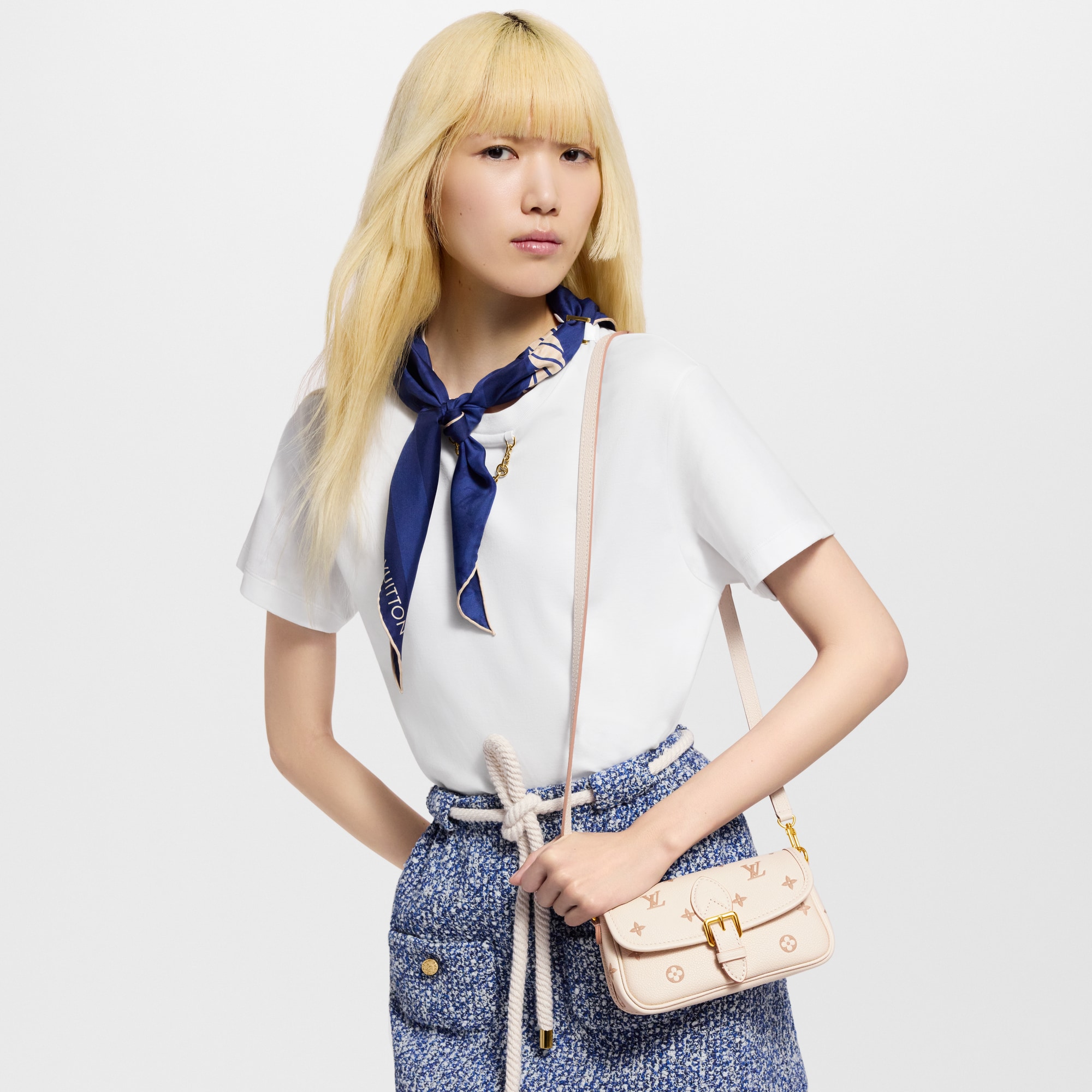 Nano Diane Monogram Empreinte Leather in Women