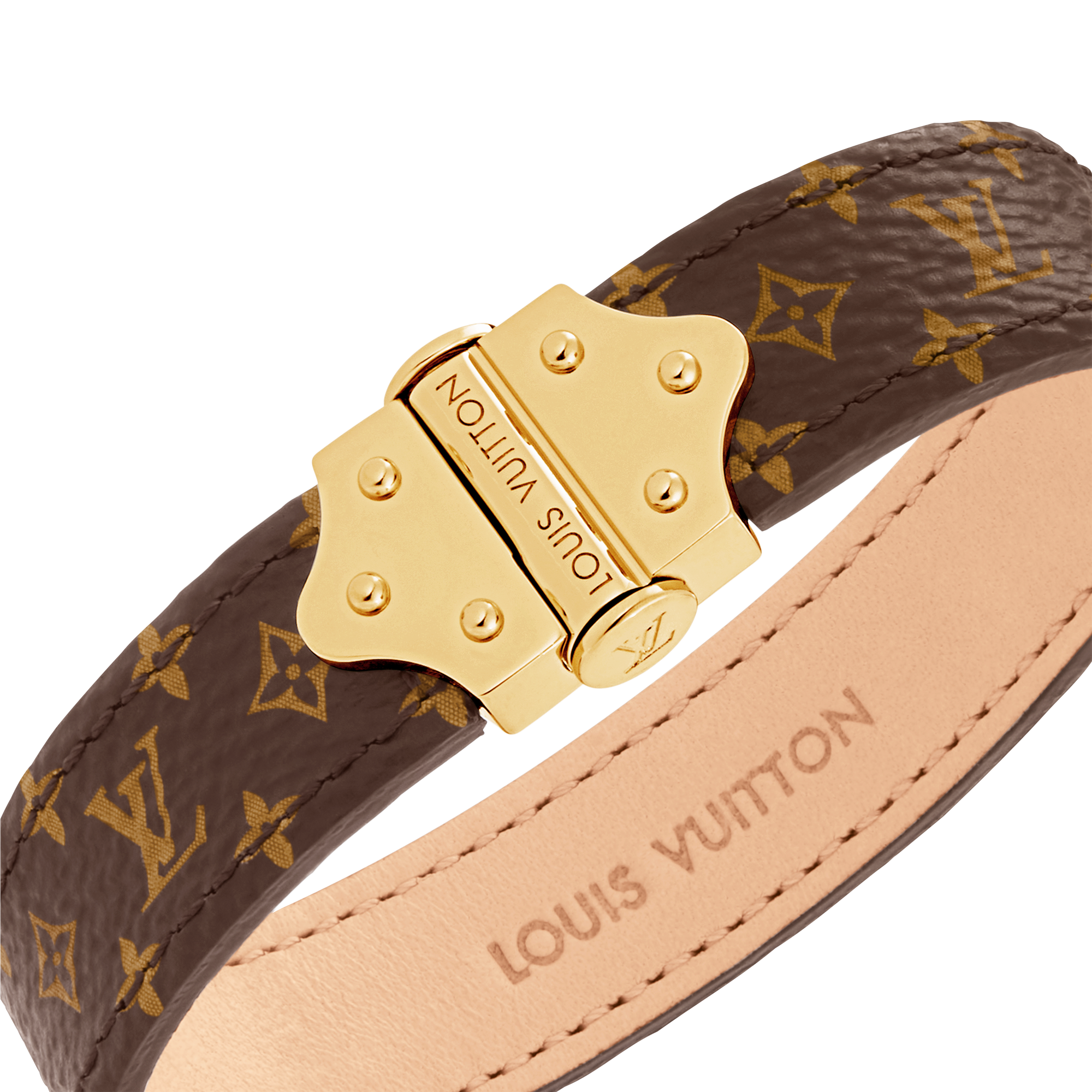 Nano Monogram 手環 Monogram 帆布 in 女士