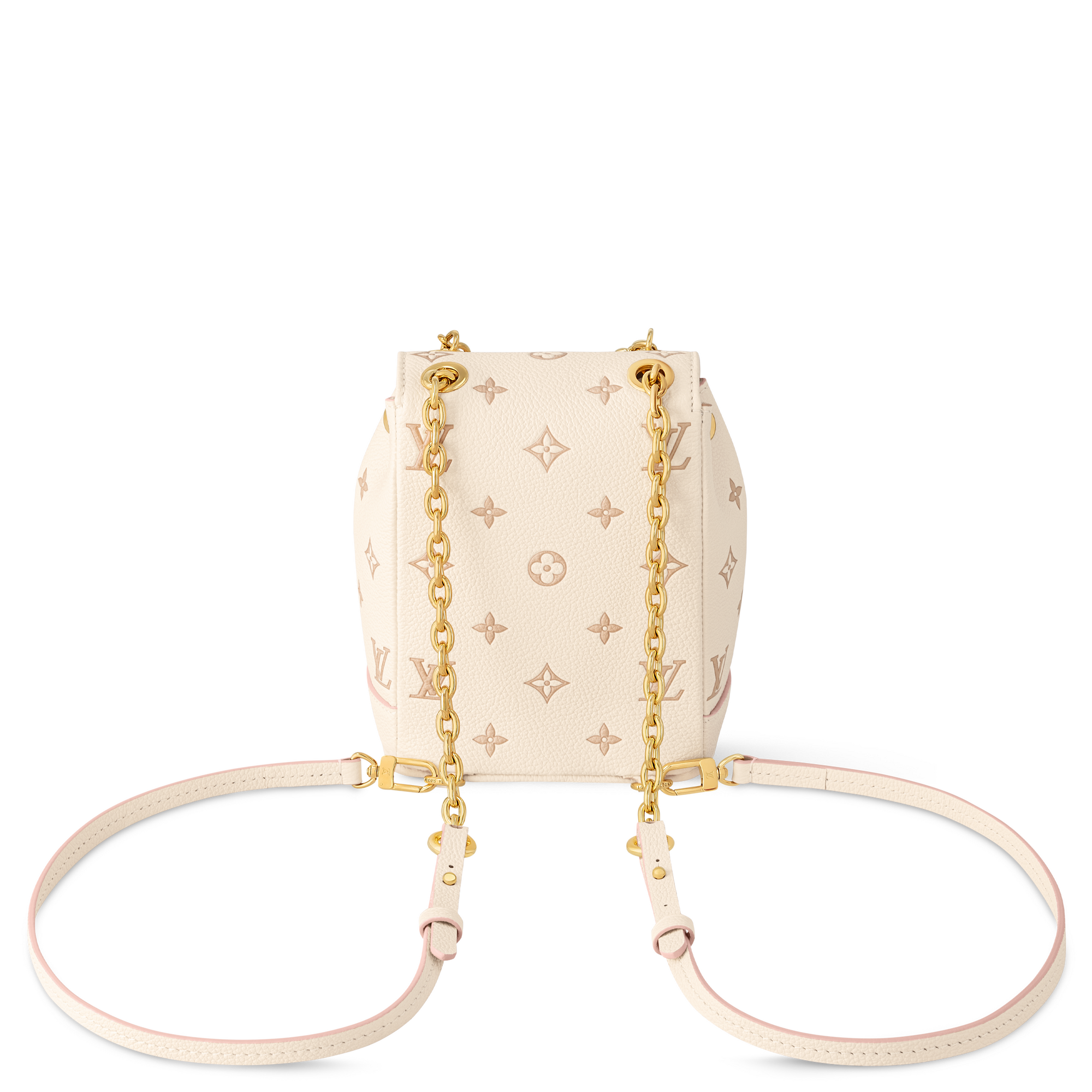 Nano Noé Backpack Bicolor Monogram Empreinte Leather in Women