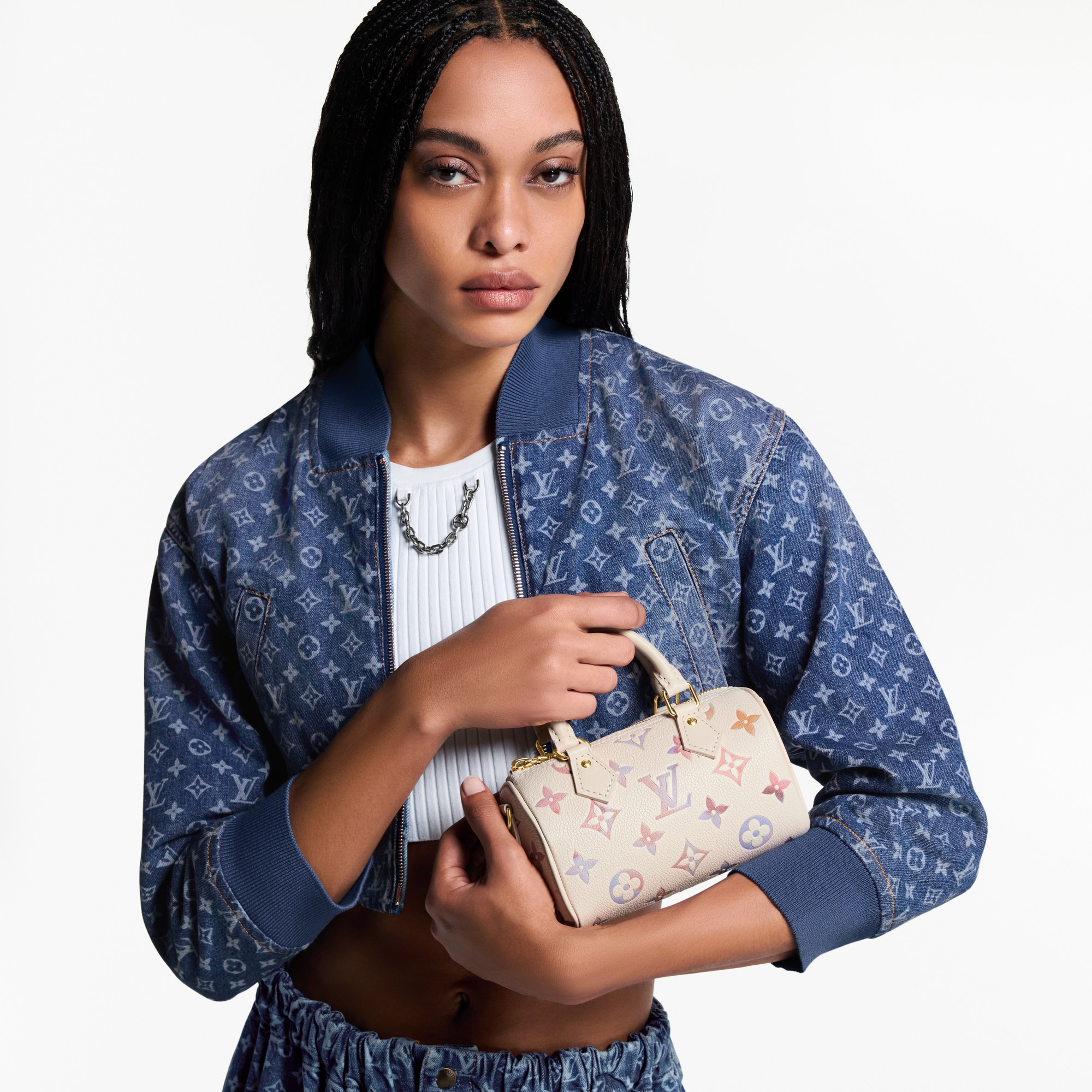 Nano Speedy Monogram Empreinte Leather in Women