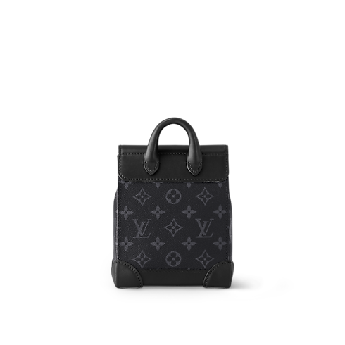 Nano Steamer Monogram Eclipse Canvas in Men's Bags All Collections collections by Louis Vuitton (Product zoom)