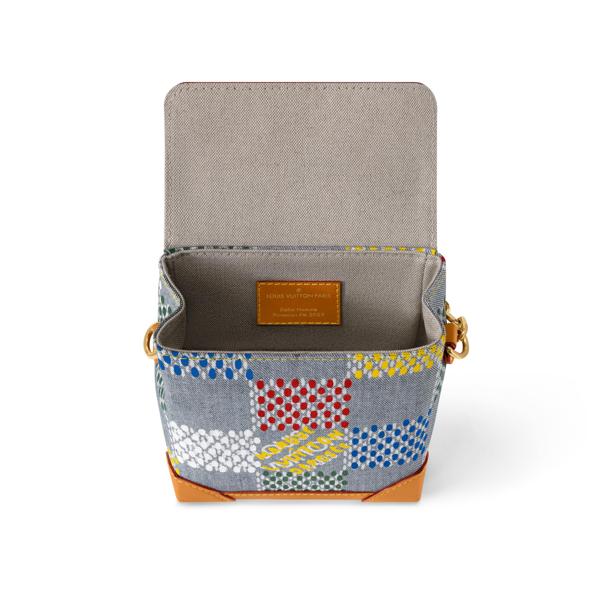 Nano Steamer Damier Ebène Canvas in Men