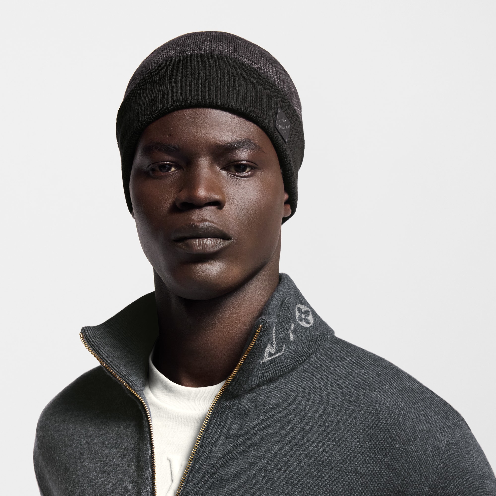 Néo Petit Damier Beanie . in Men