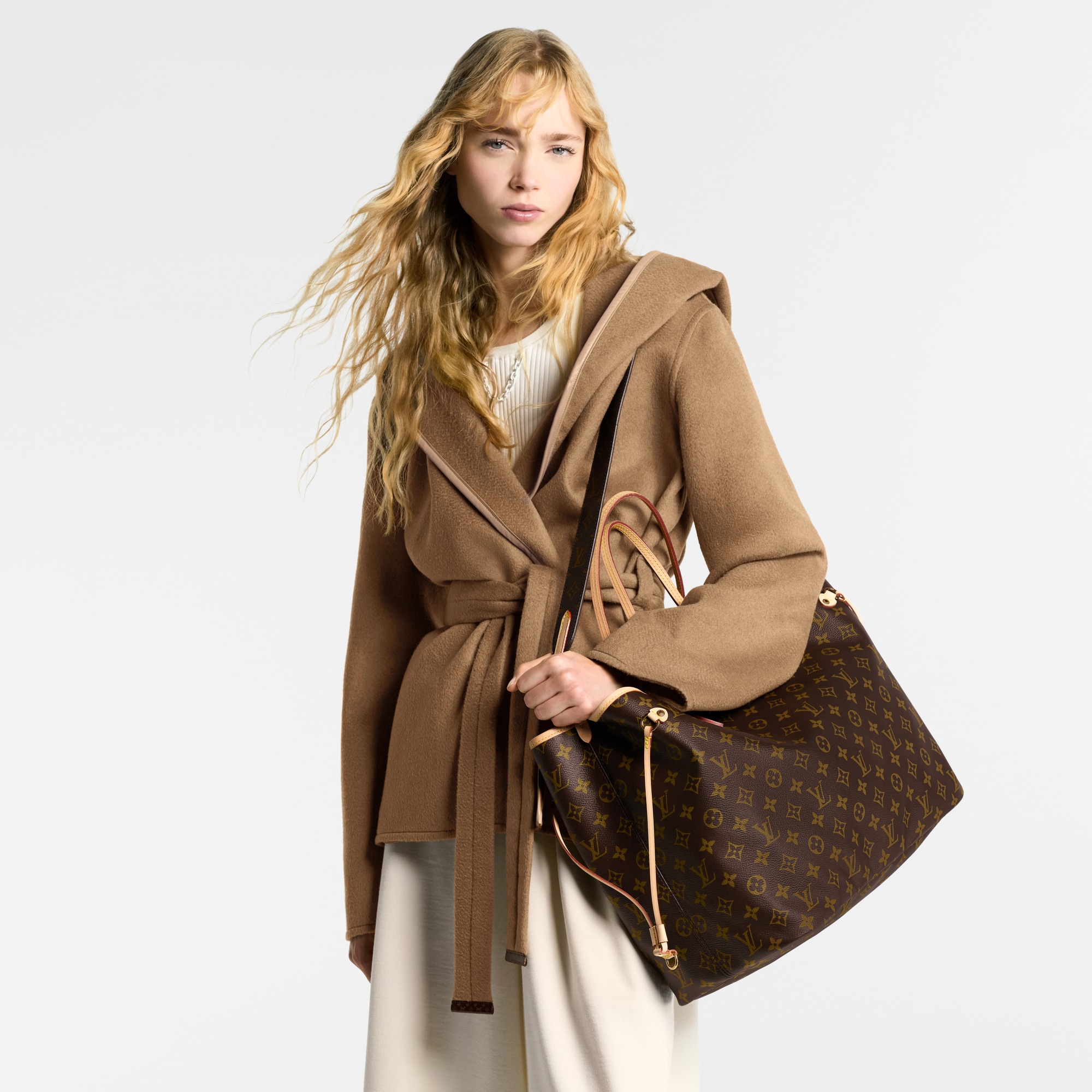 Neverfull Bandoulière Inside Out GM Monogram 帆布 in 時尚手袋及小型皮具