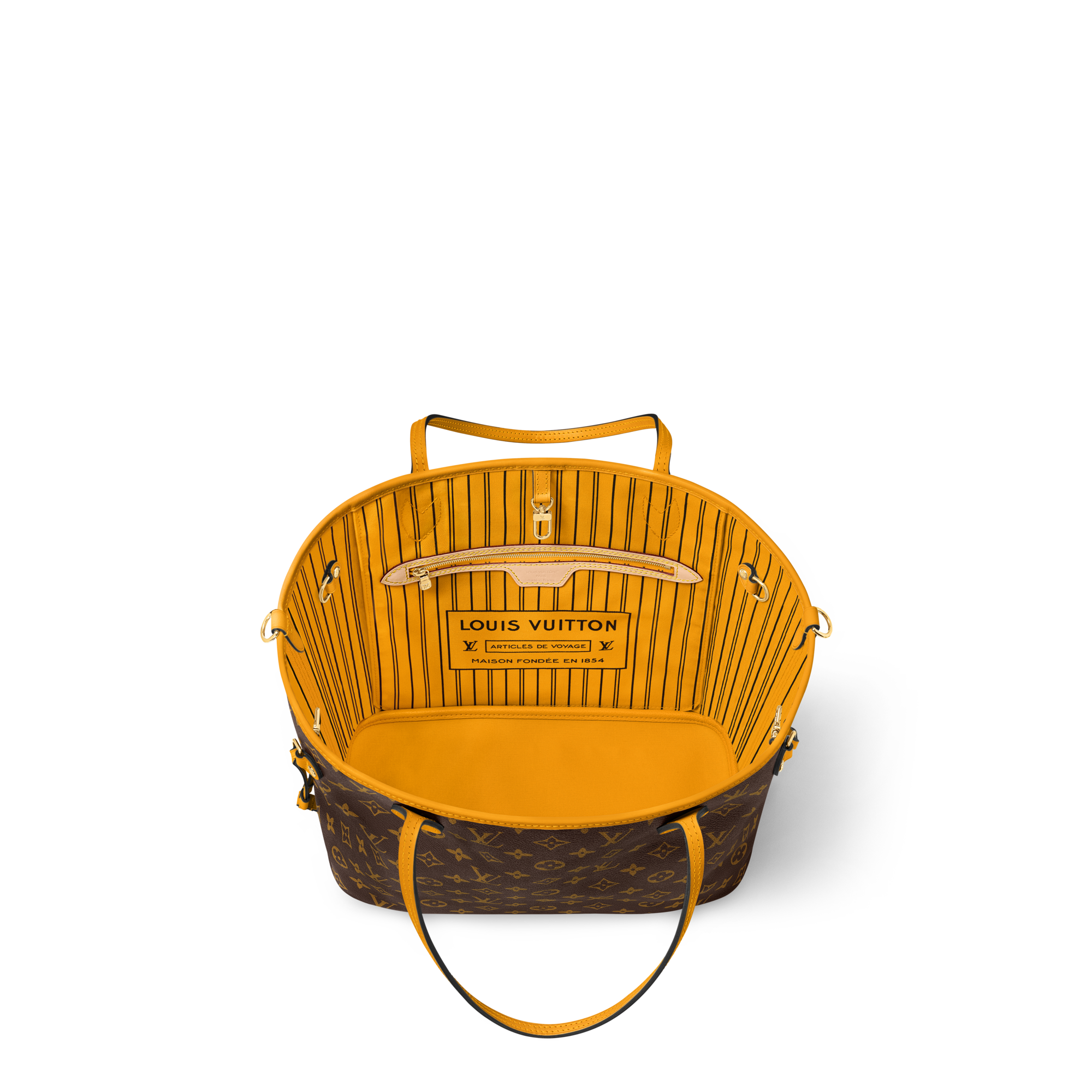 Neverfull Bandoulière Inside Out MM Monogram Canvas in Bags and Small Leather Goods