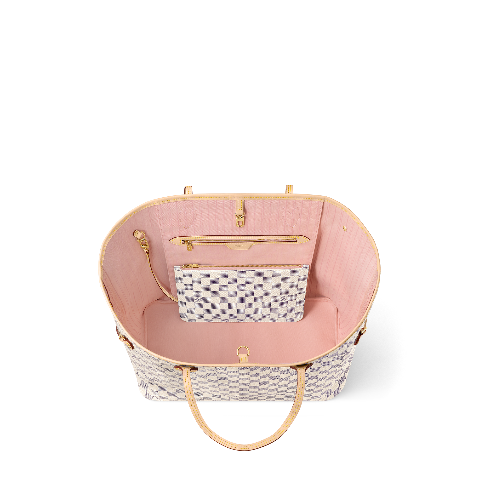 Neverfull GM Damier Azur 帆布 in 女士