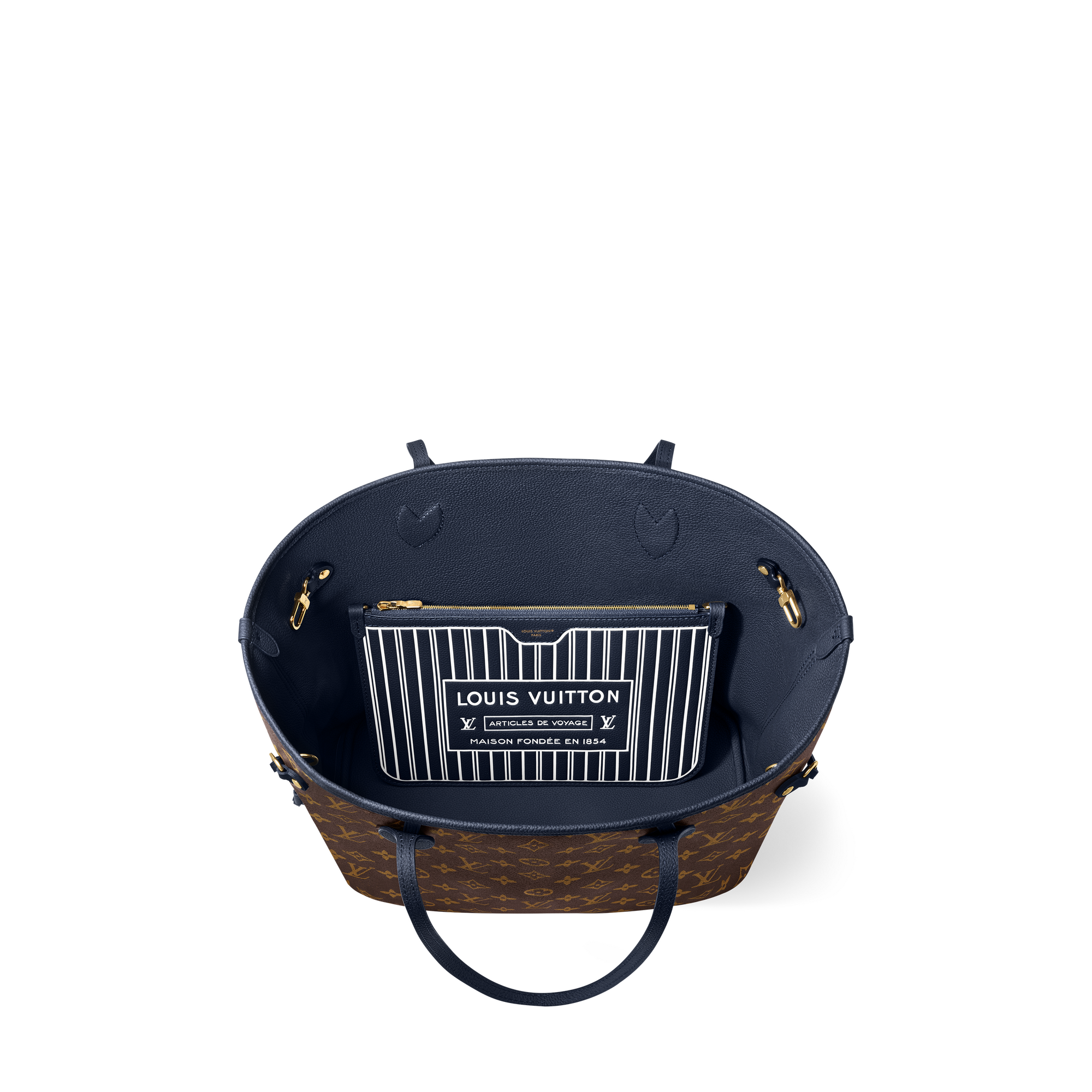 Neverfull Inside Out MM  in 時尚手袋及小型皮具