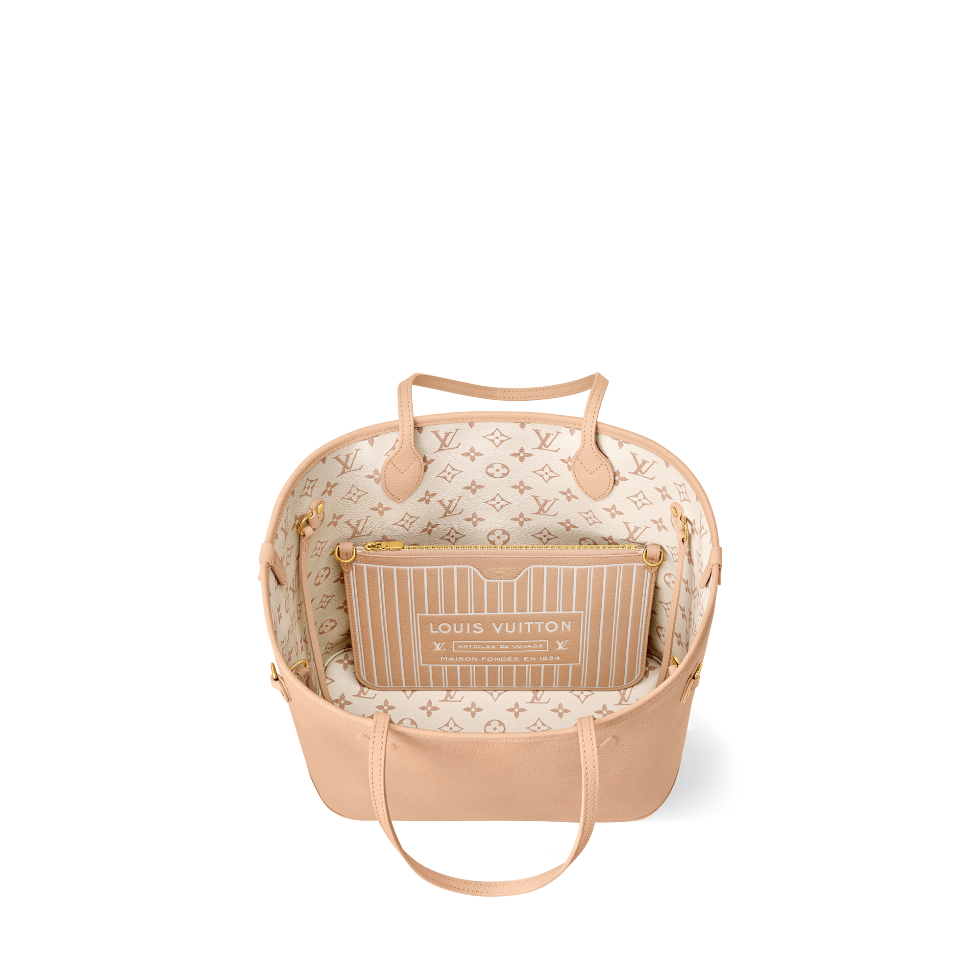 Neverfull Inside Out MM  in 時尚手袋及小型皮具