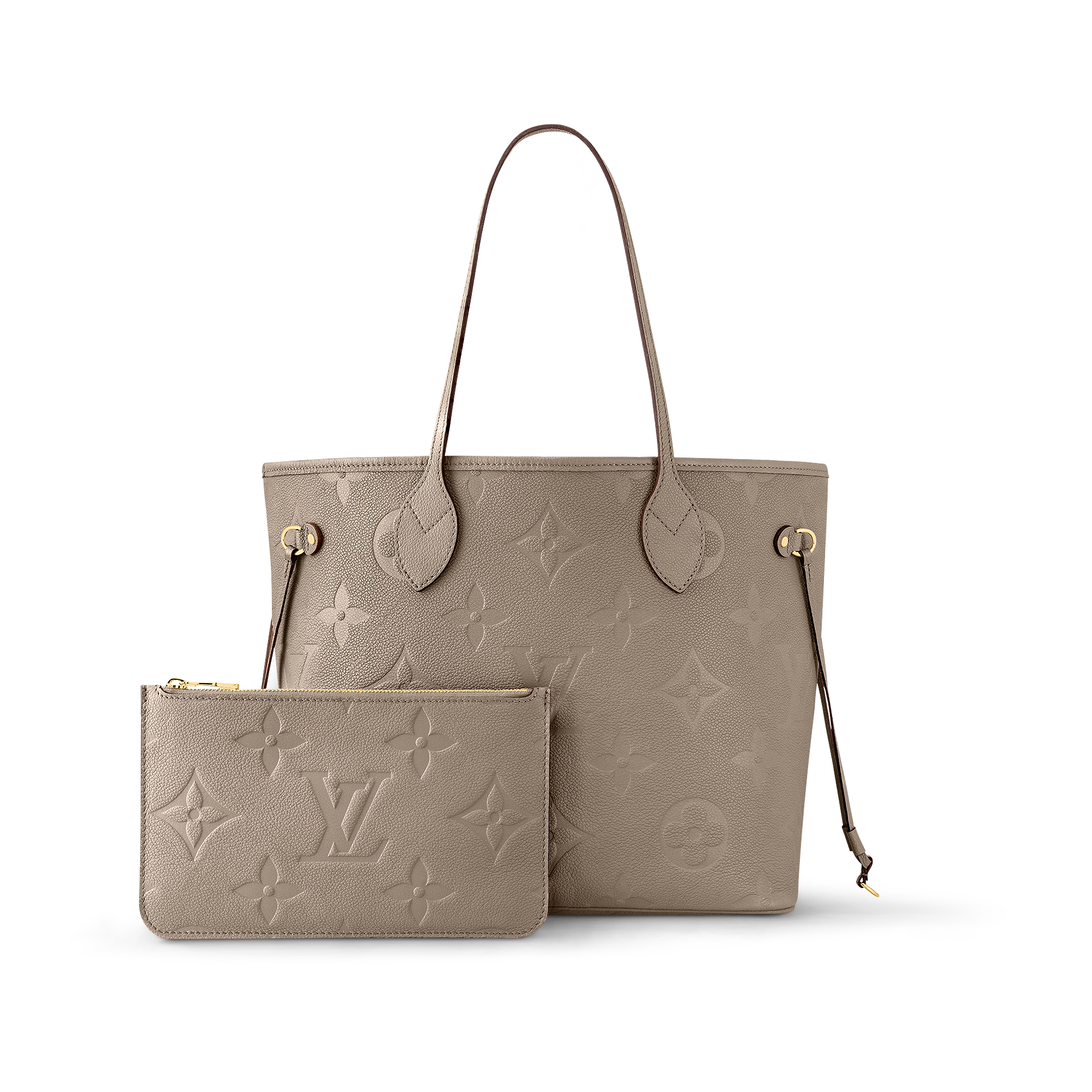 Neverfull MM Monogram Empreinte 皮革 in 女士