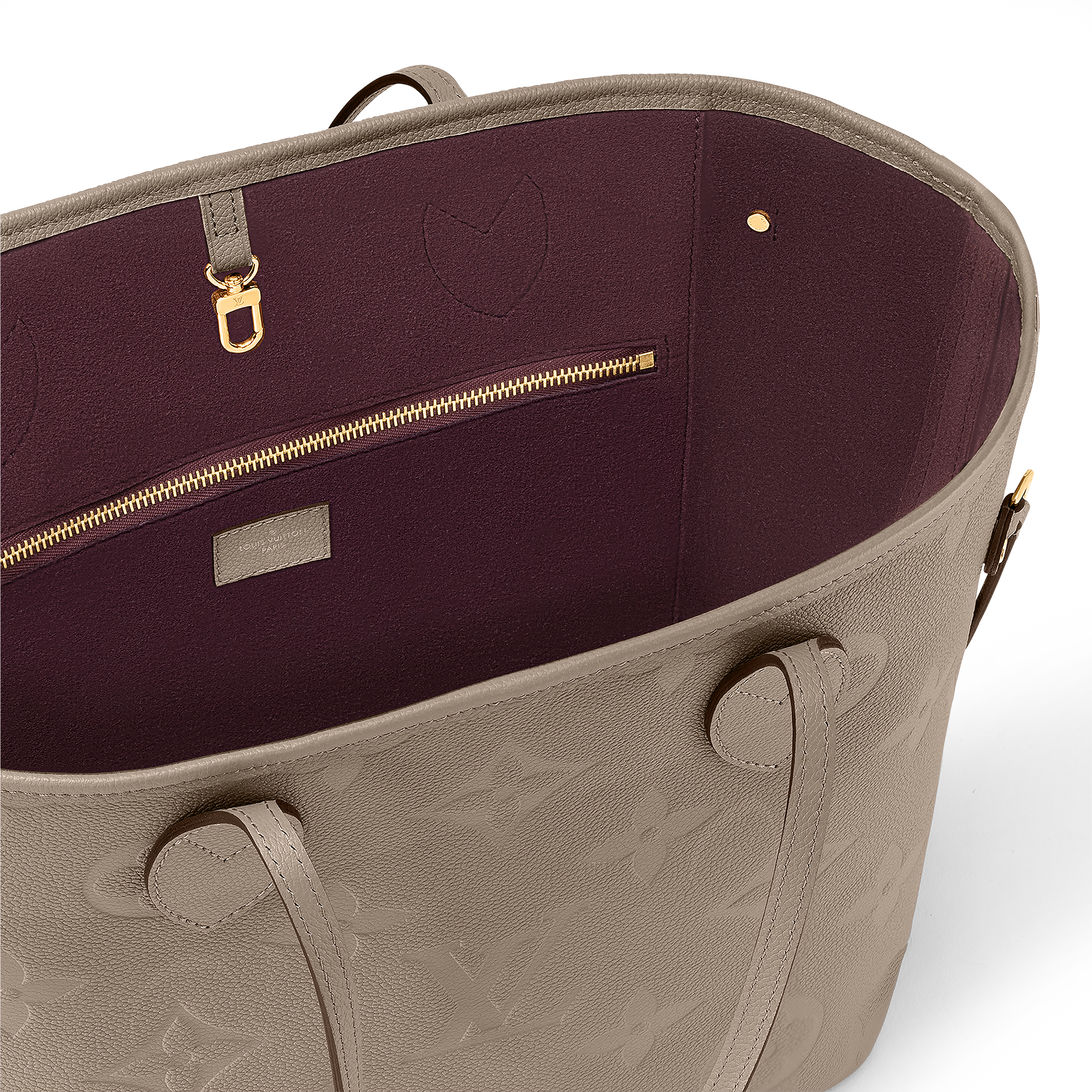 Neverfull MM Monogram Empreinte 皮革 in 女士