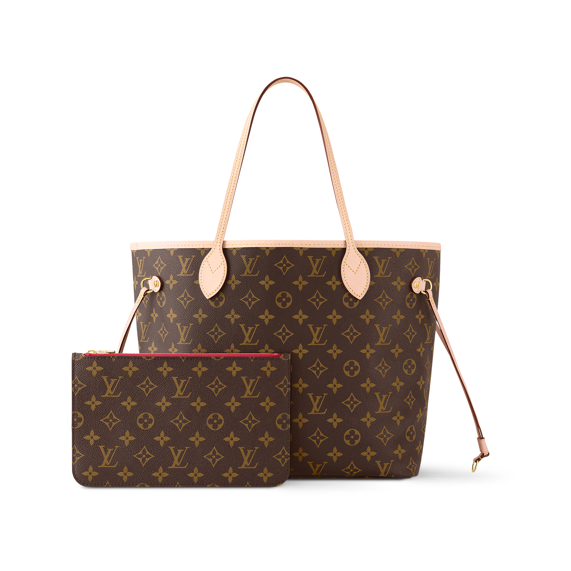 Neverfull MM Monogram 帆布 in 女士